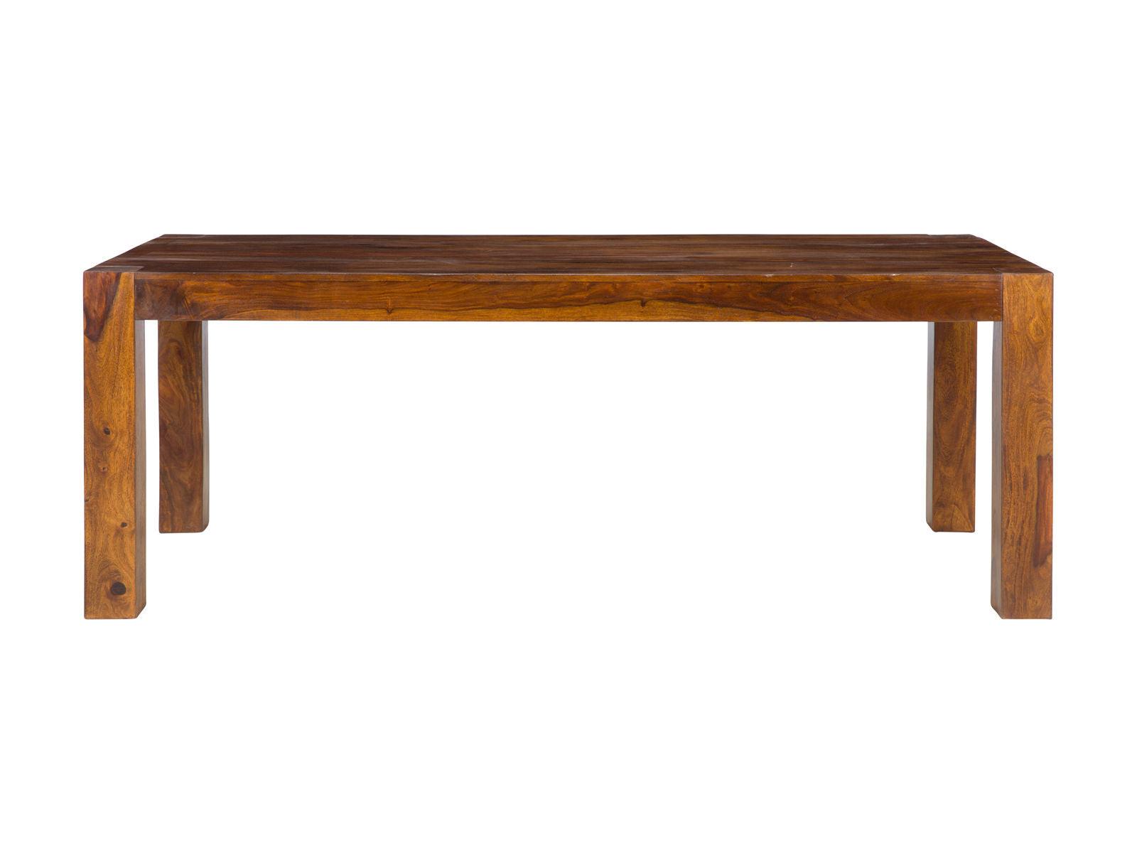 Elite Transitional Sheesham 6 Seater Dining Set (Walnut Finish) - Duraster