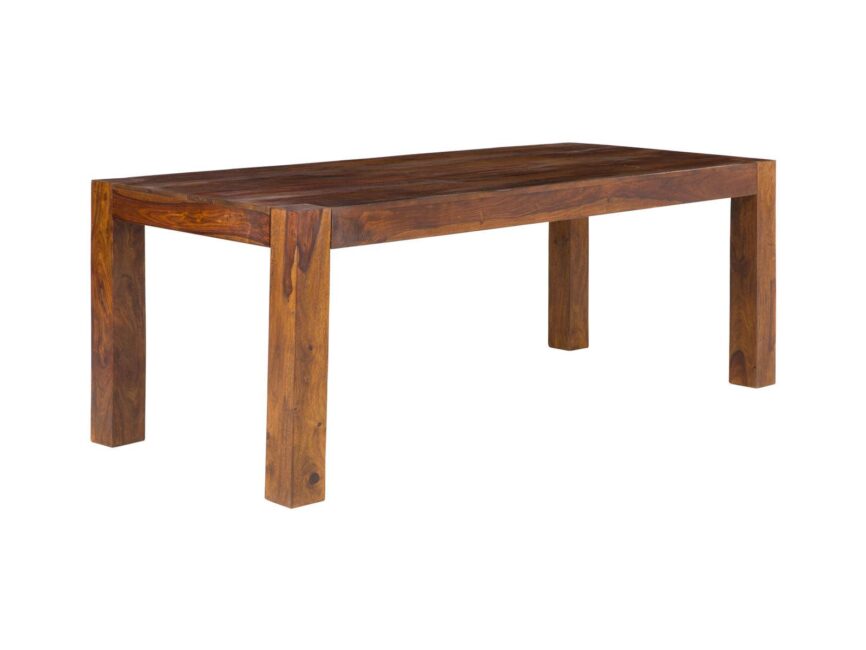 Elite Transitional Sheesham 6 Seater Dining Set (Walnut Finish) - Duraster