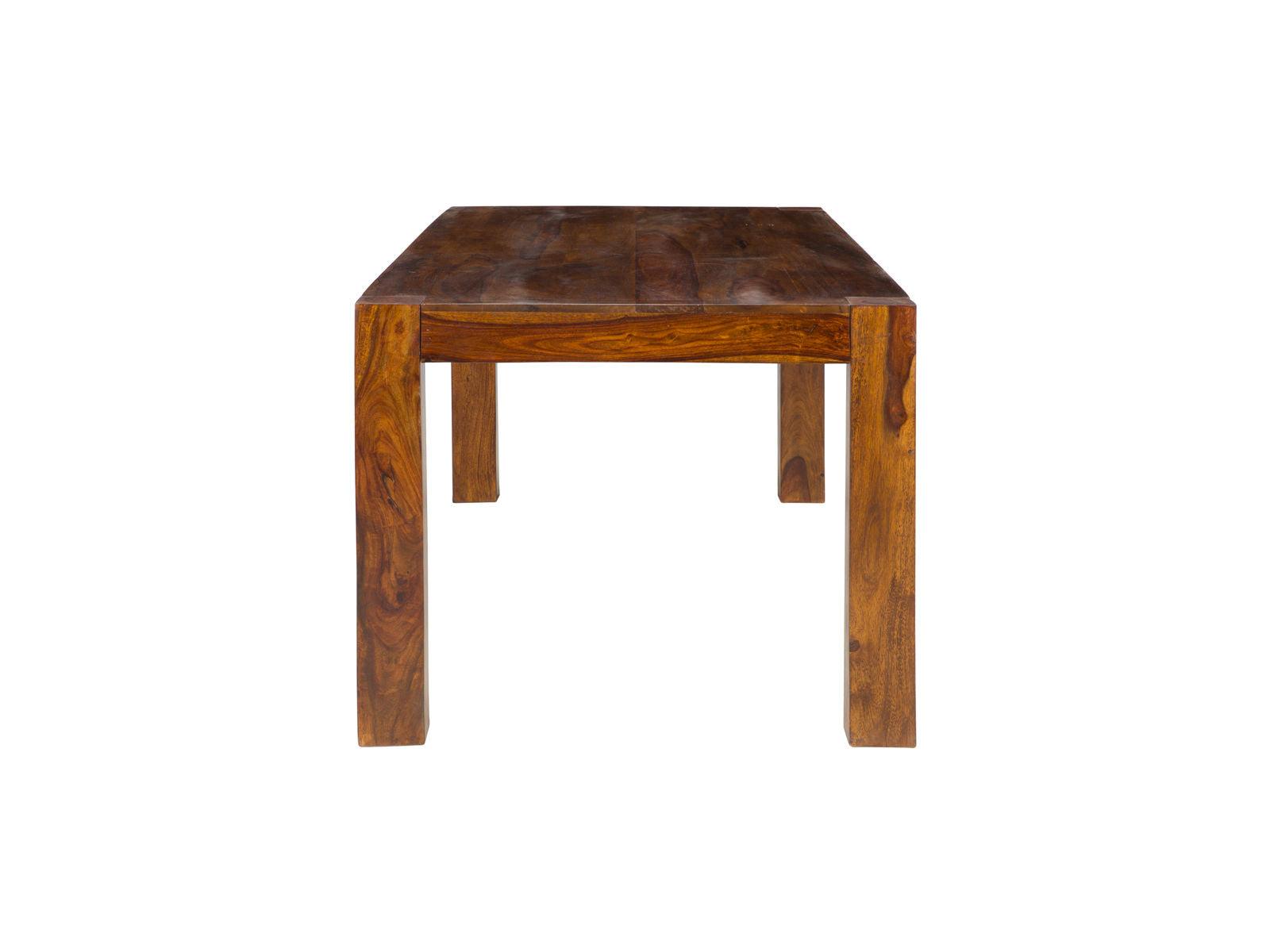 Elite Transitional Sheesham 6 Seater Dining Set (Walnut Finish) - Duraster