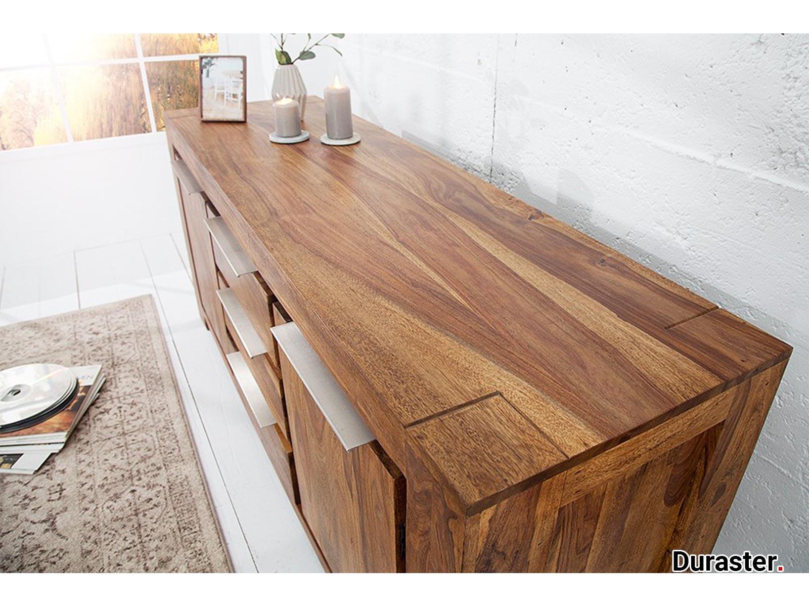 Torpedo Modern Sheesham Wood Sideboard#1 - Duraster