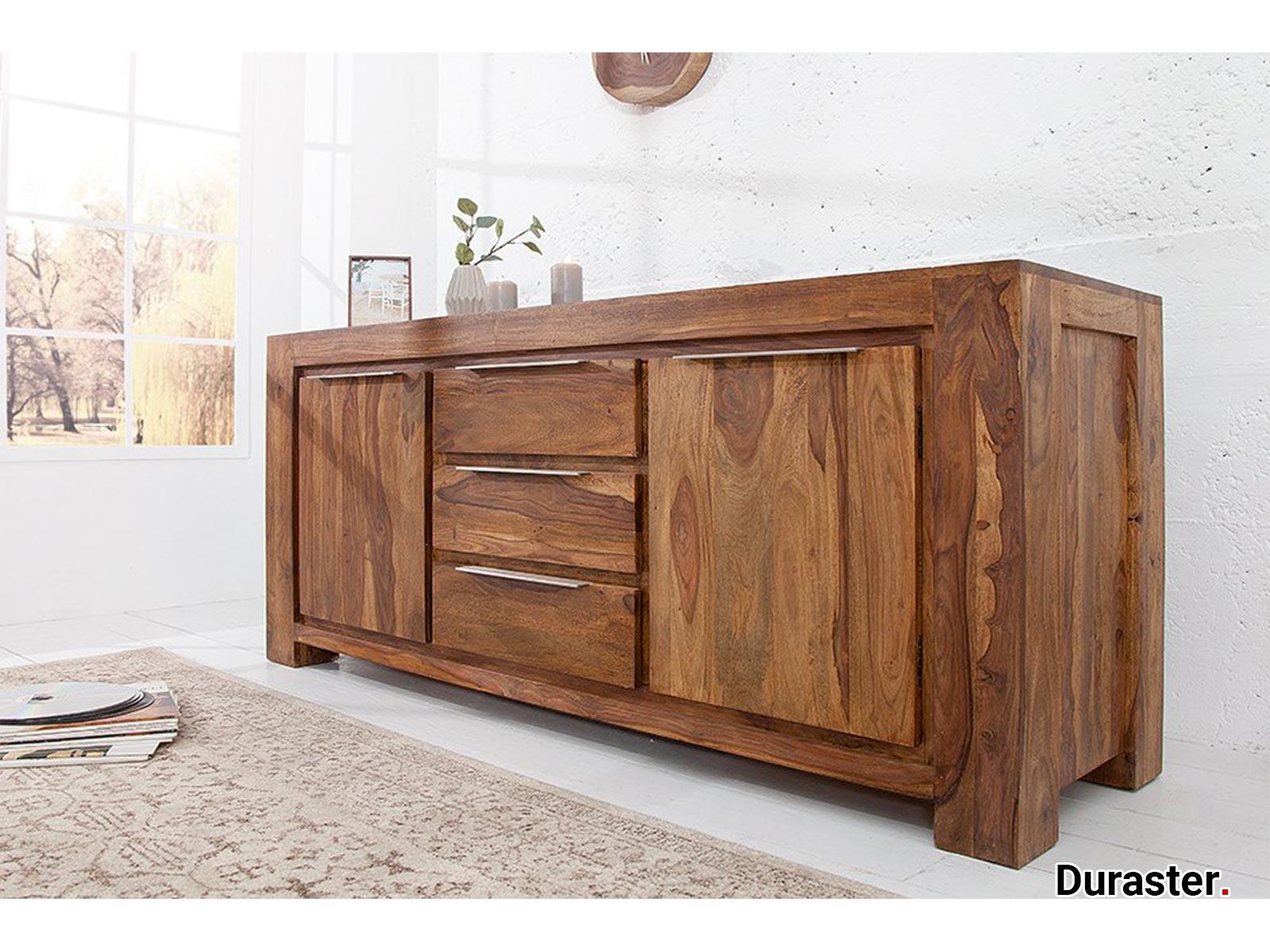Torpedo Modern Sheesham Wood Sideboard#1 - Duraster