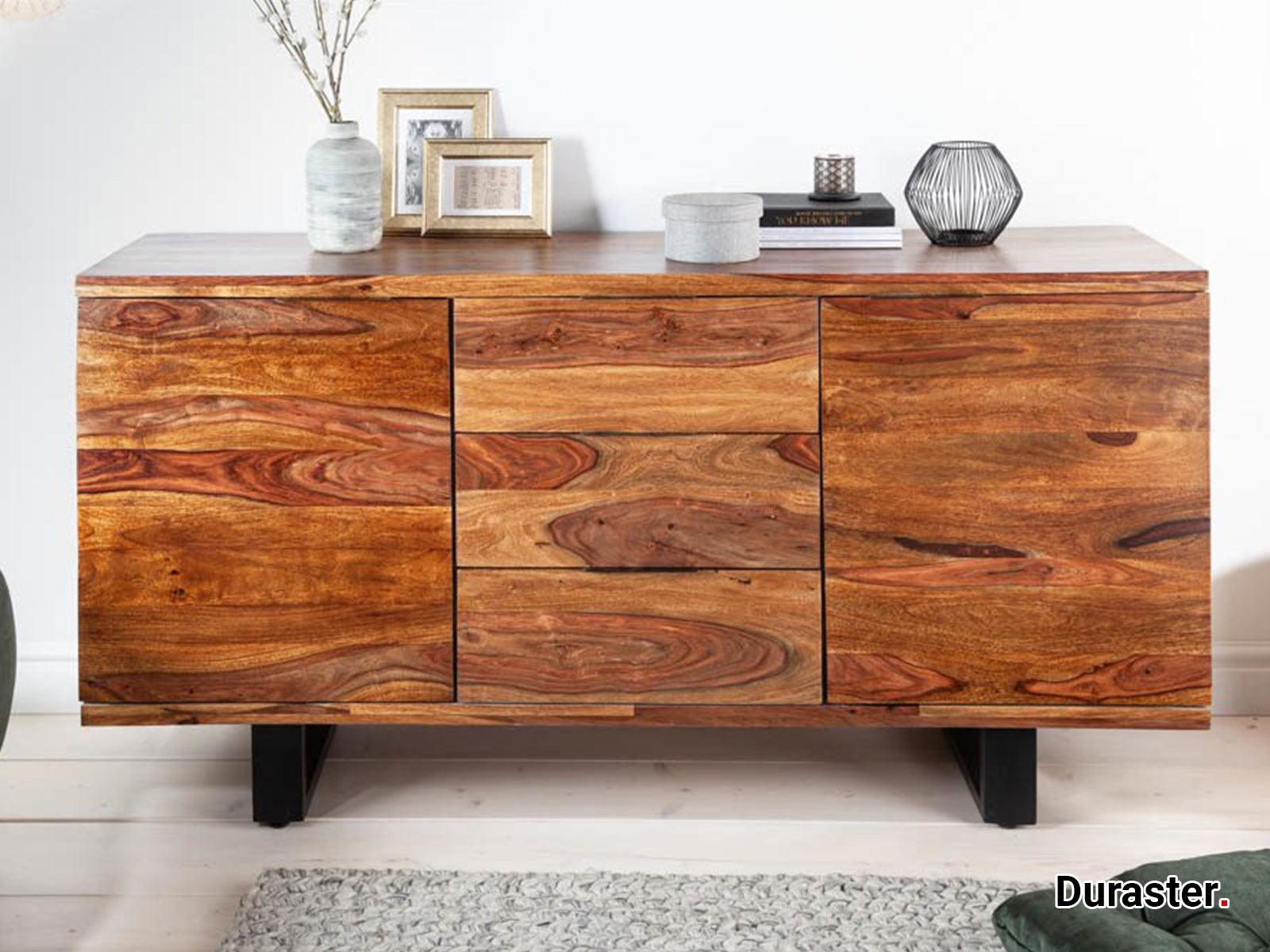 Torpedo Modern Sheesham Wood Sideboard#2 - Duraster