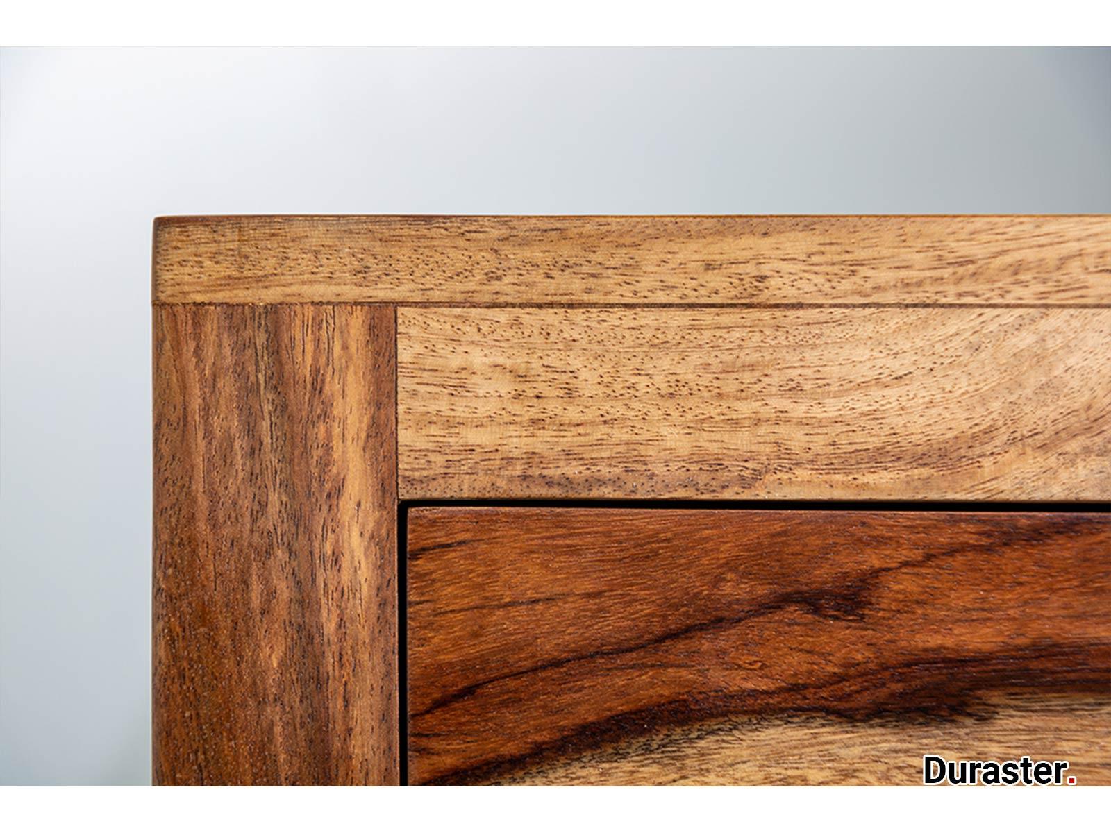 Torpedo Modern Sheesham Wood Sidetable#2 - Duraster