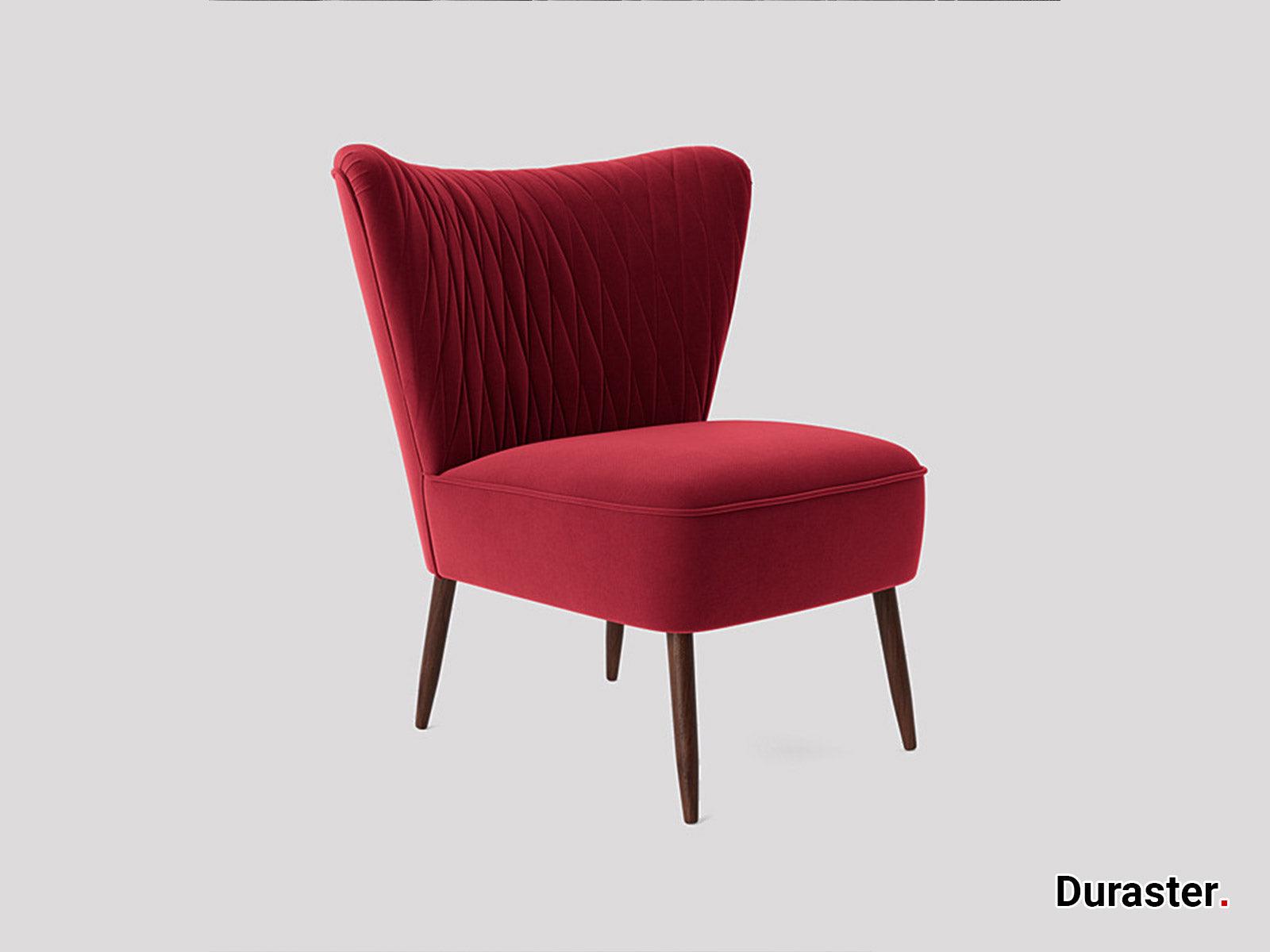 Elemantary Solid Wood Fabric Upholstered Chair #9 - Duraster
