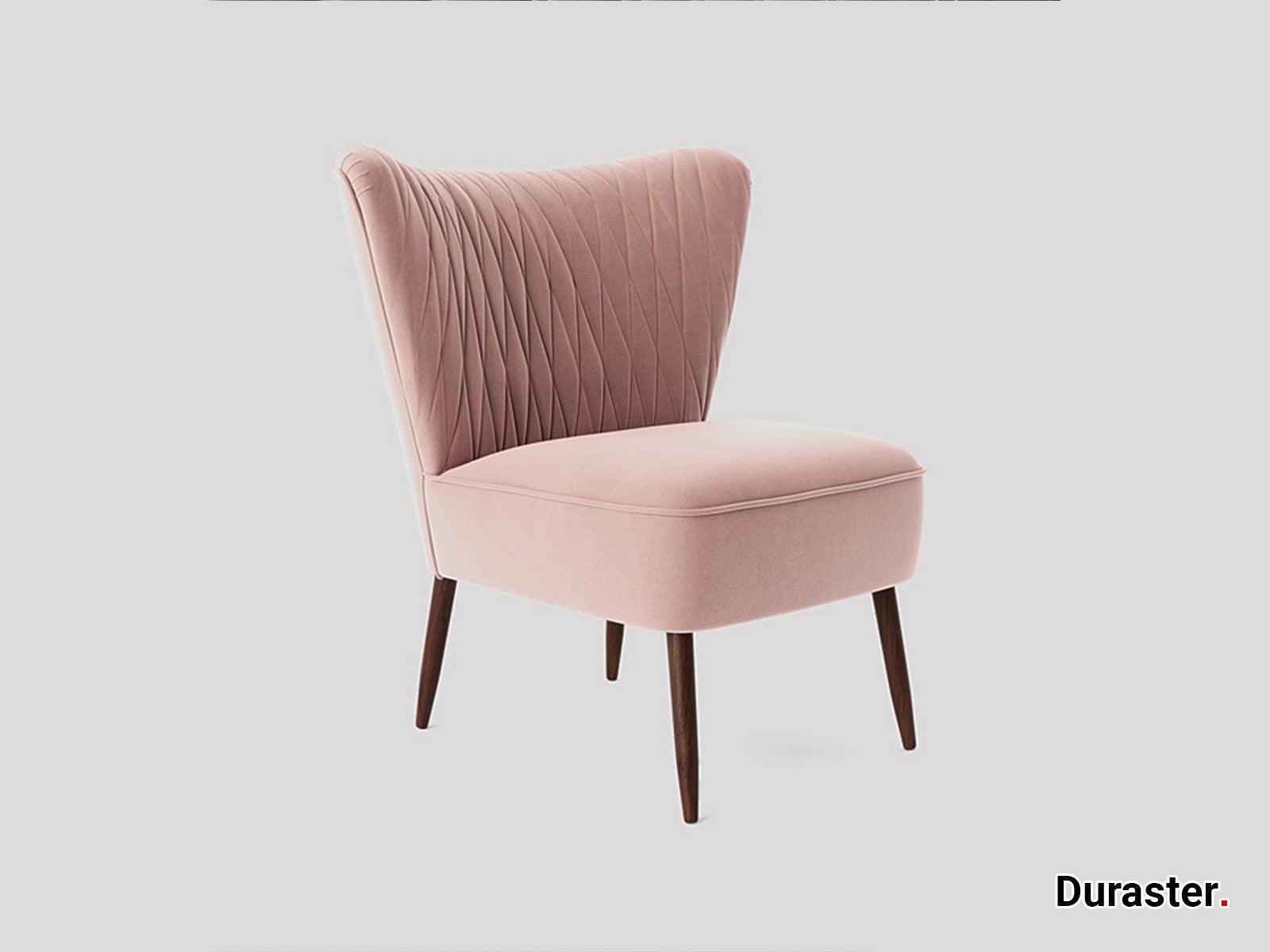 Elemantary Solid Wood Fabric Upholstered Chair #9 - Duraster
