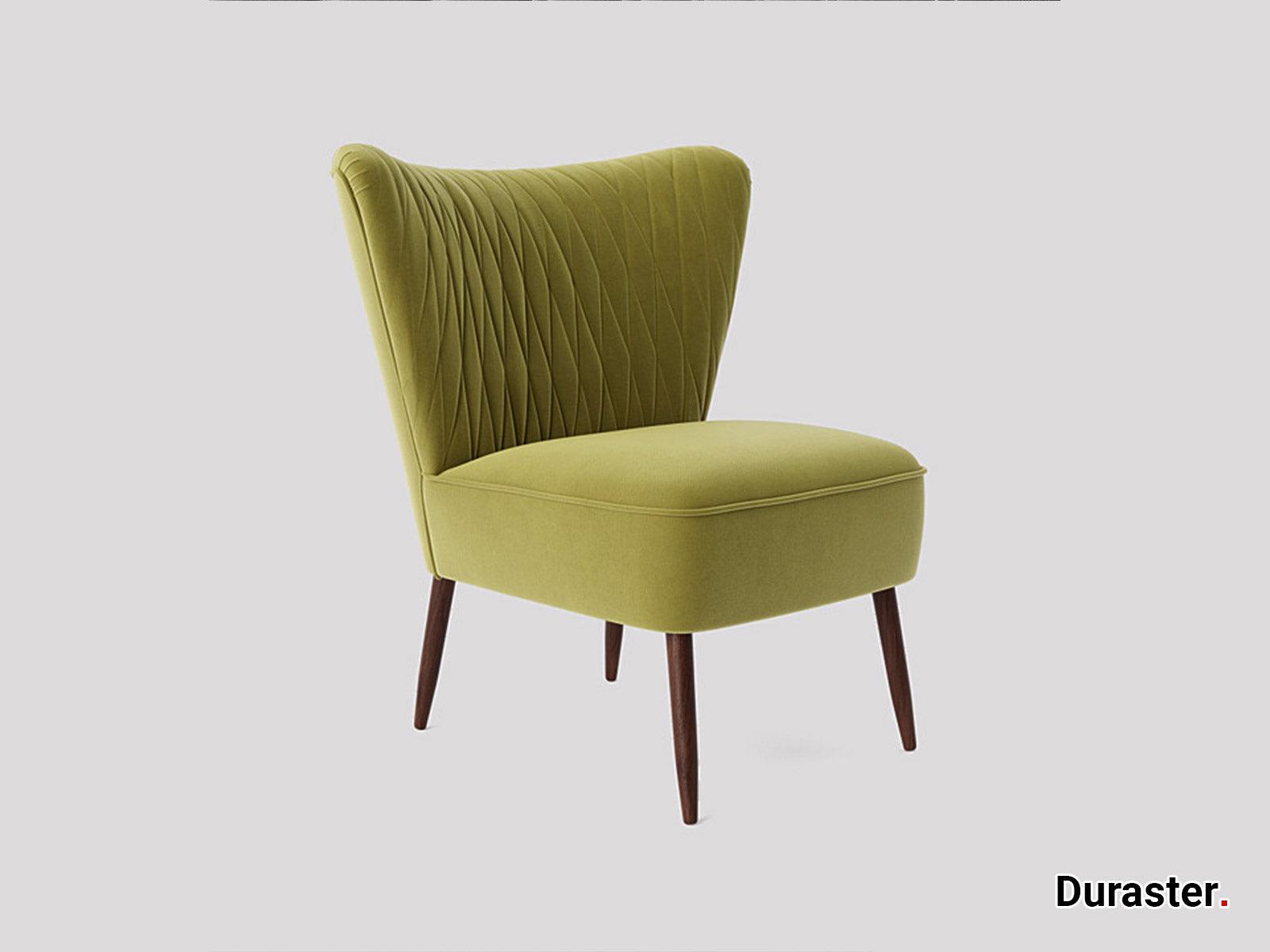 Elemantary Solid Wood Fabric Upholstered Chair #9 - Duraster