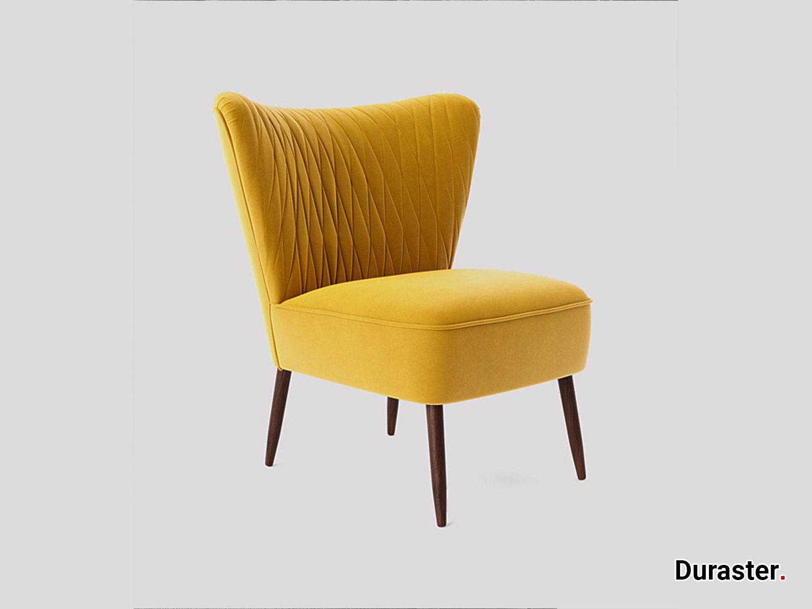 Elemantary Solid Wood Fabric Upholstered Chair #9 - Duraster