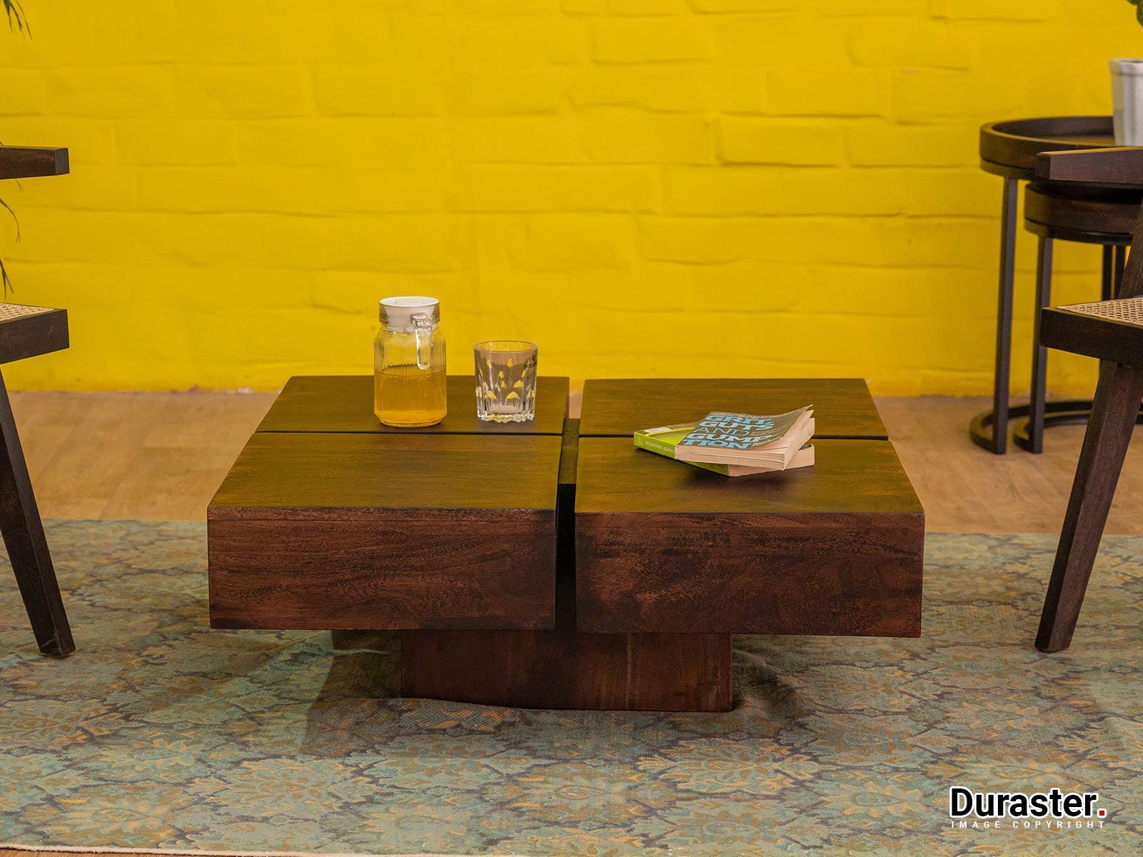 Tuscany Modern Acacia wood Coffee Table #1 - Duraster