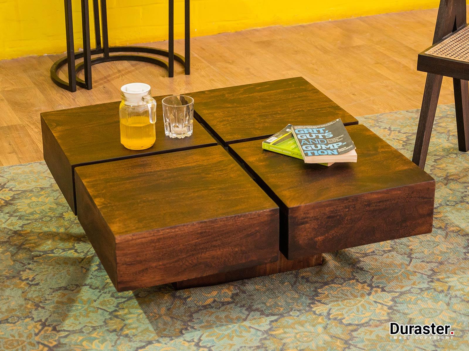 Tuscany Modern Acacia wood Coffee Table #1 - Duraster