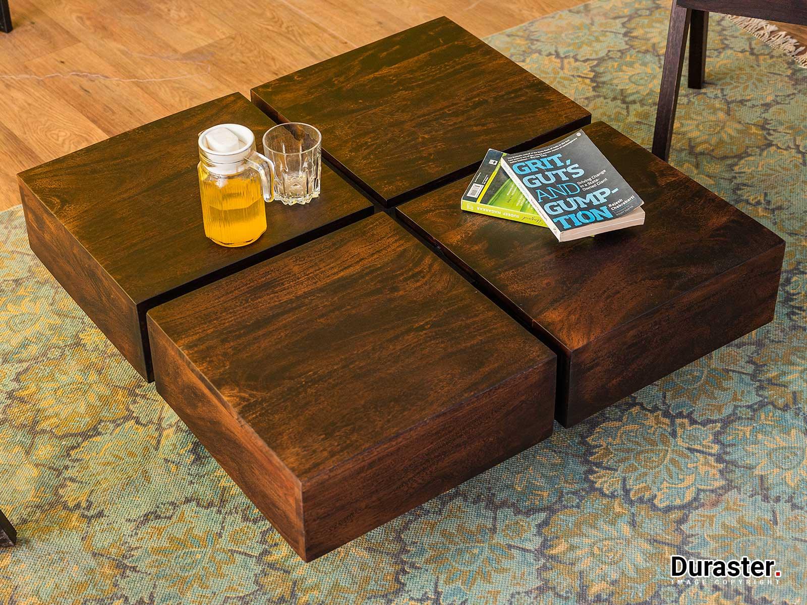 Tuscany Modern Acacia wood Coffee Table #1 - Duraster