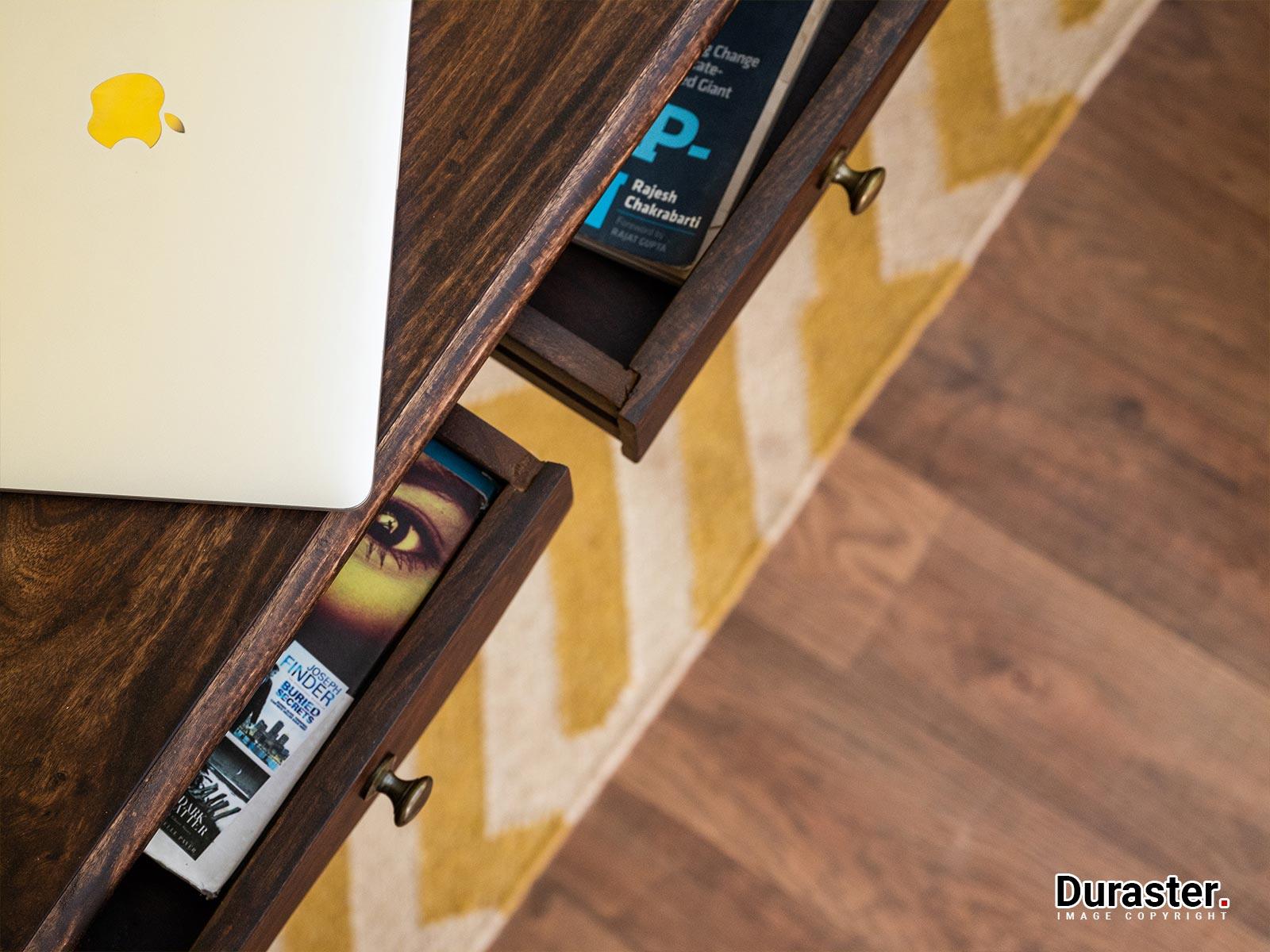 Tuscany Solid Acacia wooden Writing Desk #1 - Duraster