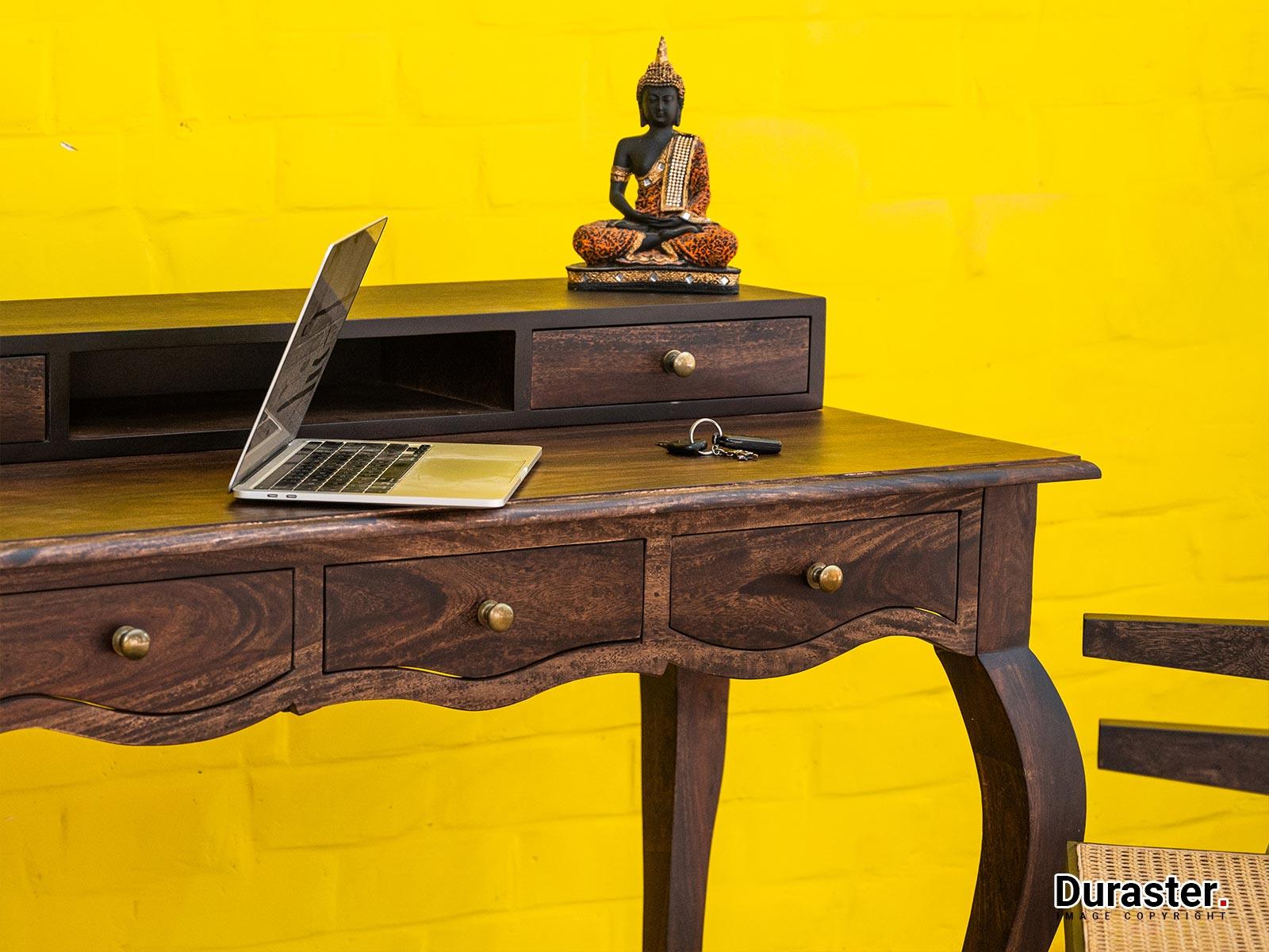Tuscany Solid Acacia wooden Writing Desk #1 - Duraster