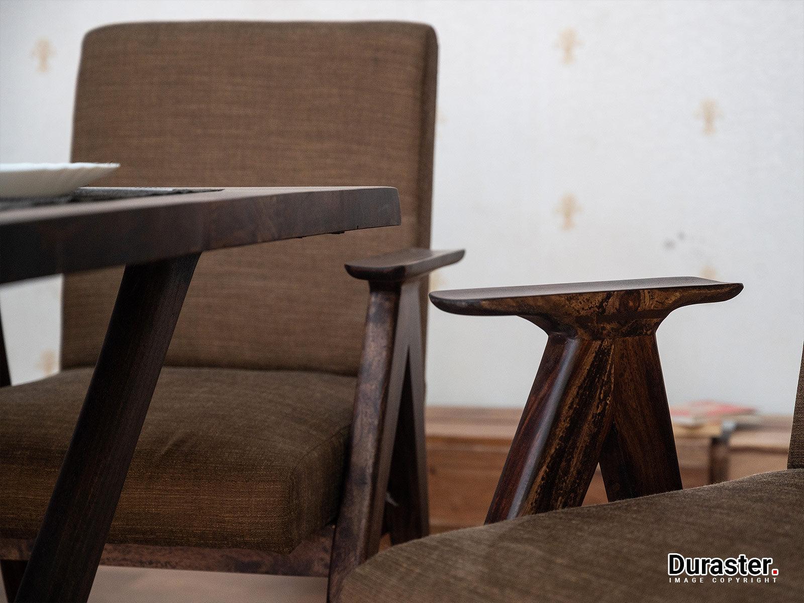 Tuscany Solid Acacia wood Live Edge Top Dining Table #2 - Duraster