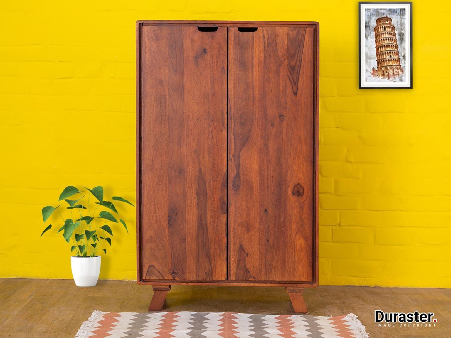 Ummed Modern Sheesham wood Cabinet#2 - Duraster