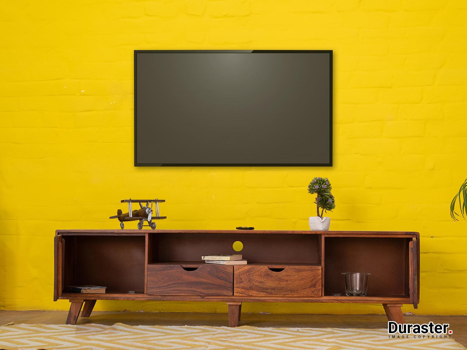 Ummed Modern Sheesham Wood TV Unit #14 - Duraster