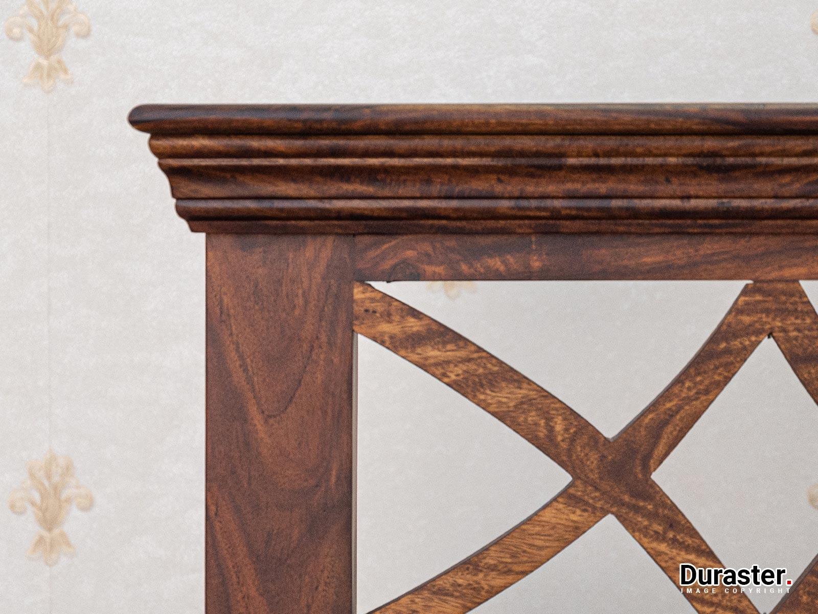 Ummed Solid Sheesham wood Elegant Bed#1 - Duraster