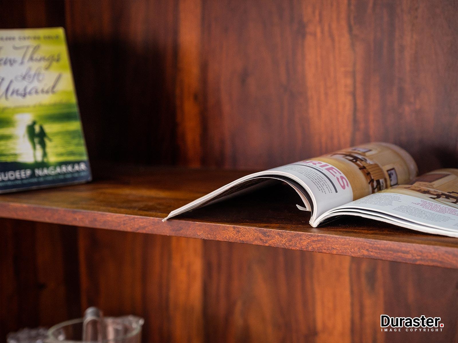 Ummed Large Sheesham wood Book Shelf#1 - Duraster