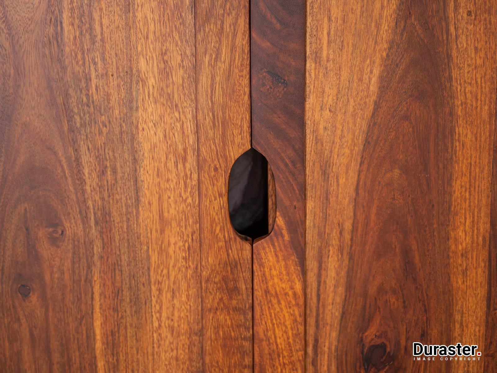 Ummed Modern Sheesham Wood Cupboard Cabinet #8 - Duraster