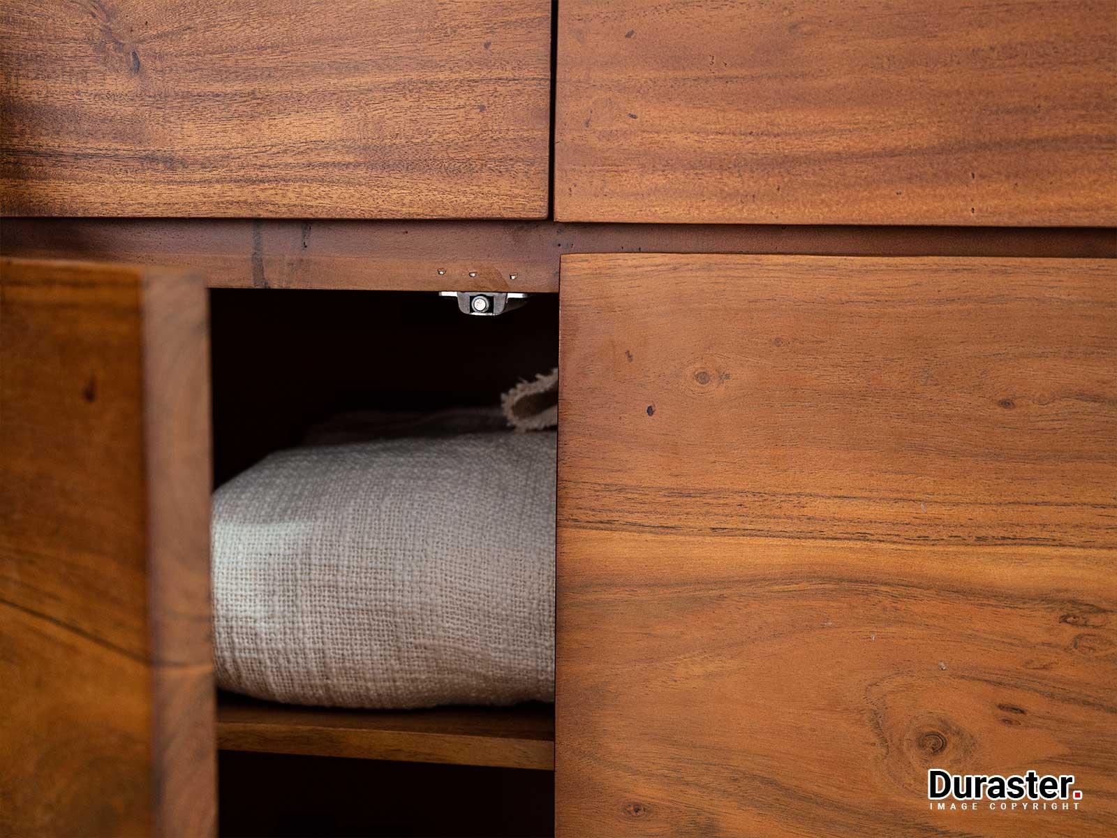 Ummed Solid Acacia wood Elegant Sideboard Cabinet - Duraster