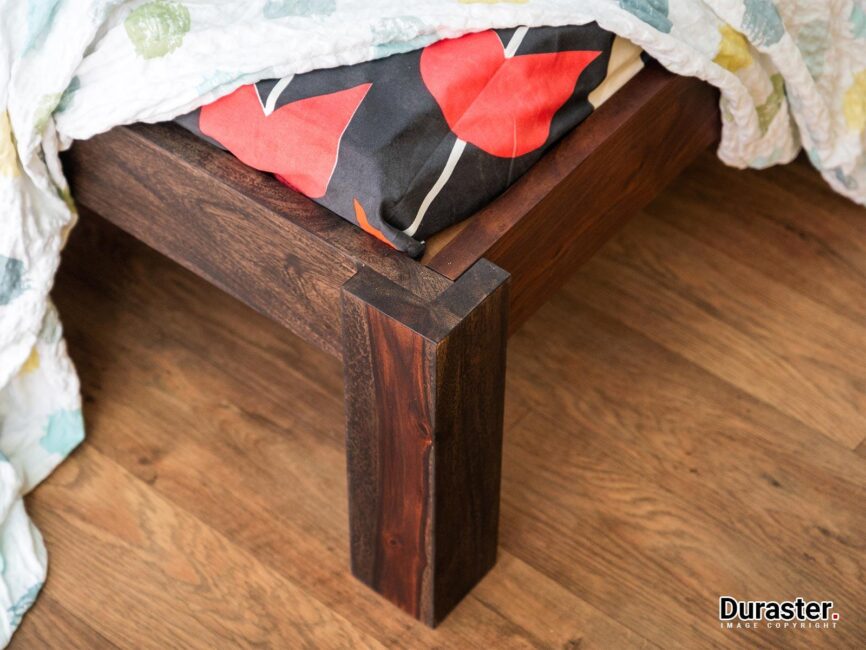 Marvel Sleek Sheesham wood Bed#4 - Duraster