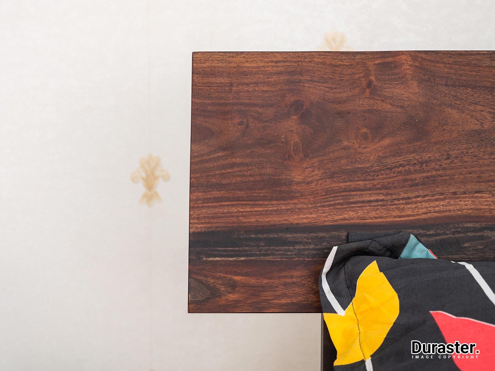 Marvel Sleek Sheesham wood Bed#4 - Duraster