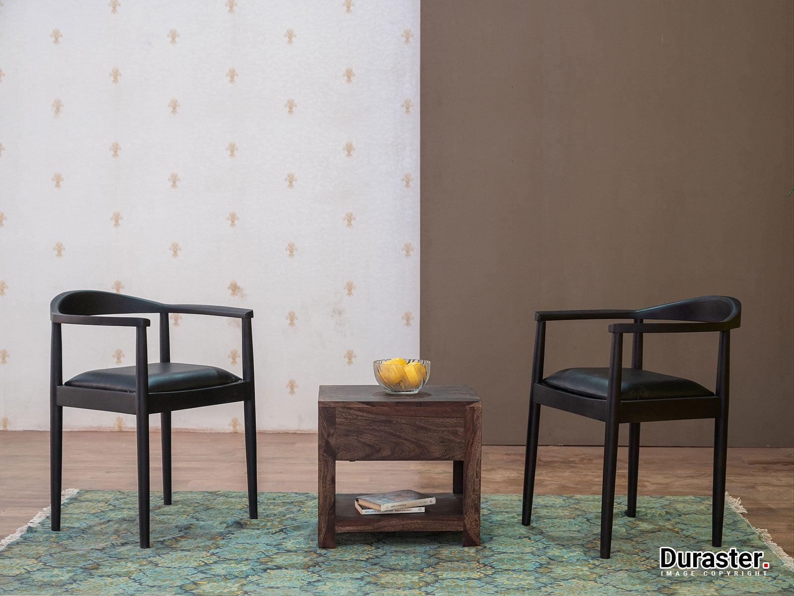 Versaw Contemporary Sheesham Wood Arm Chair #1 - Duraster