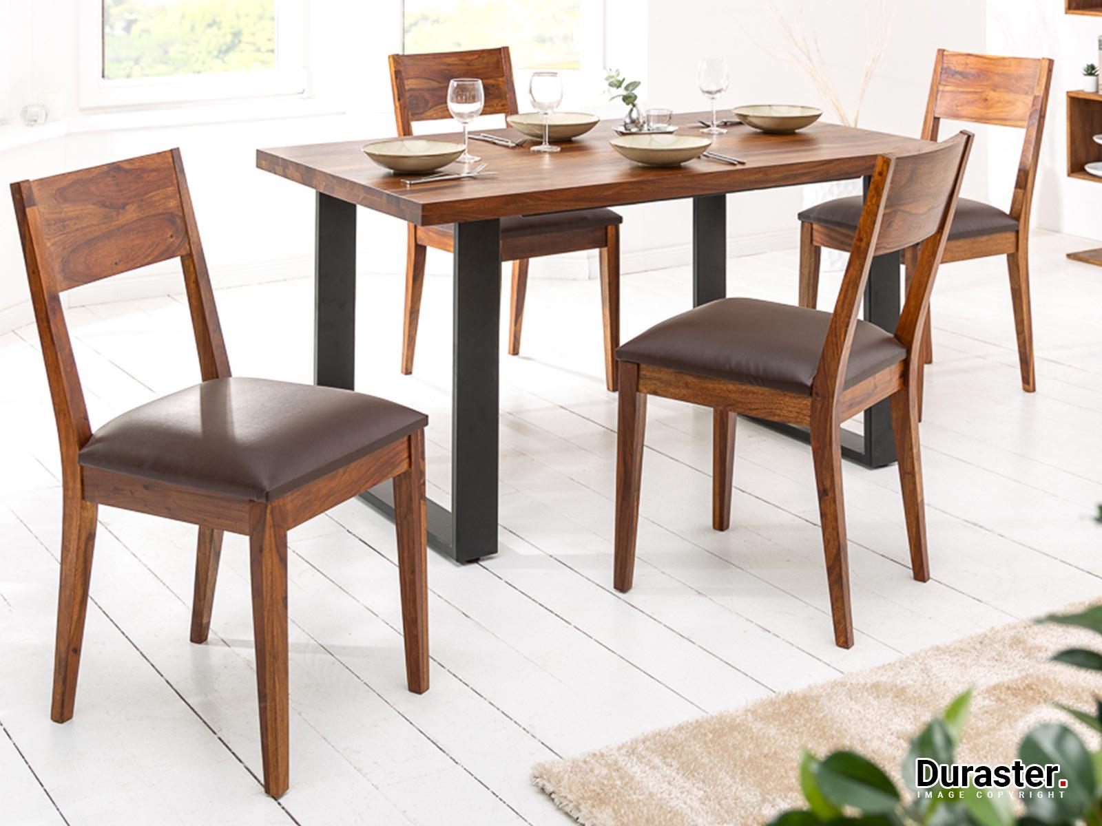 Vismit Modern Sheesham Wood Dining Chair #1 - Duraster