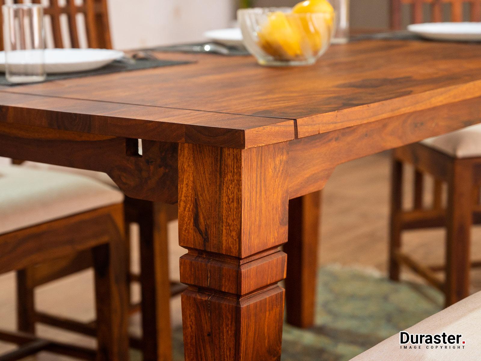 Vismit Solid Sheesham wood Dining Set #7 - Duraster