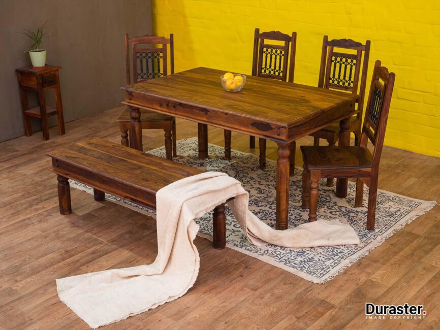 Vismit  Solid Sheesham wood Bench #1 - Duraster