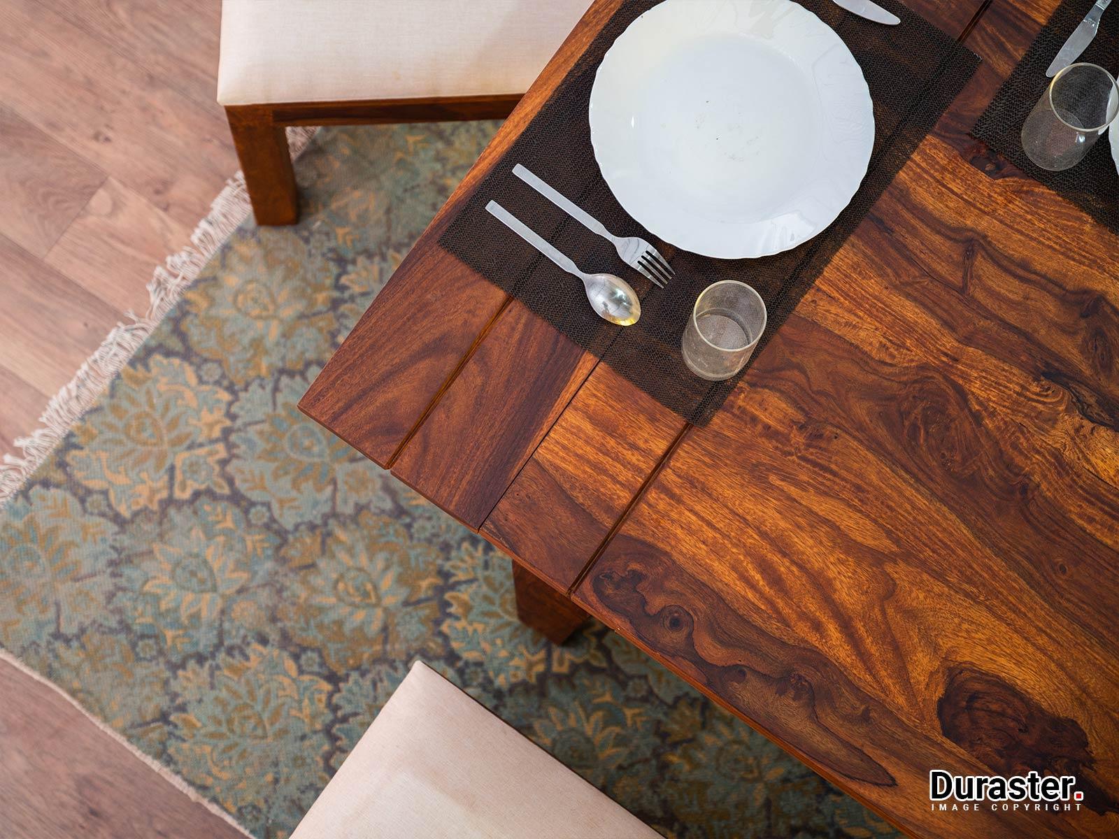 Vismit Solid Sheesham wood Dining Set #7 - Duraster