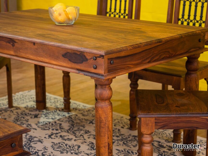 Vismit  Solid Sheesham wood Dining Table #1 - Duraster