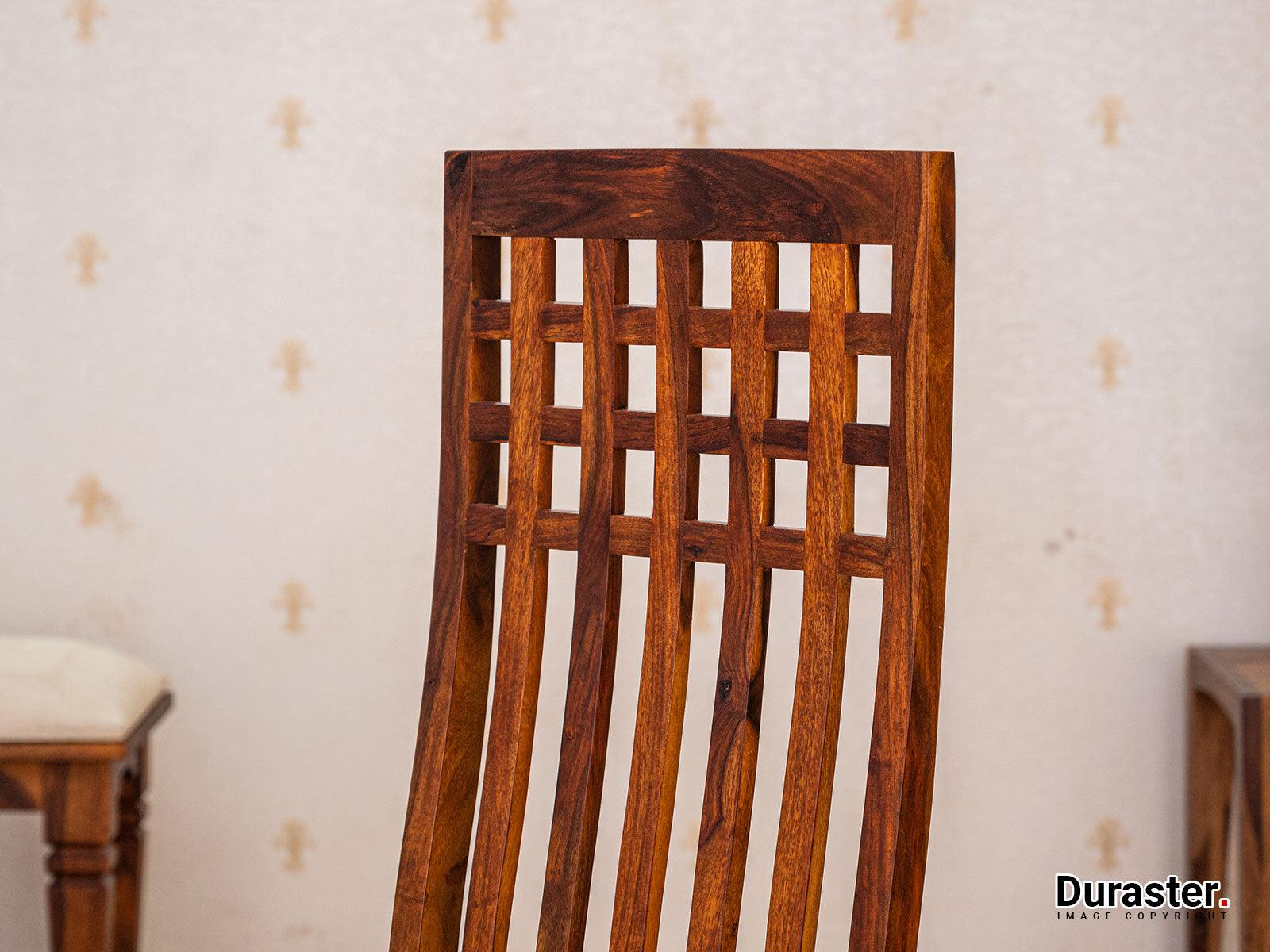 Vismit Solid Sheesham wood Dining Set #7 - Duraster