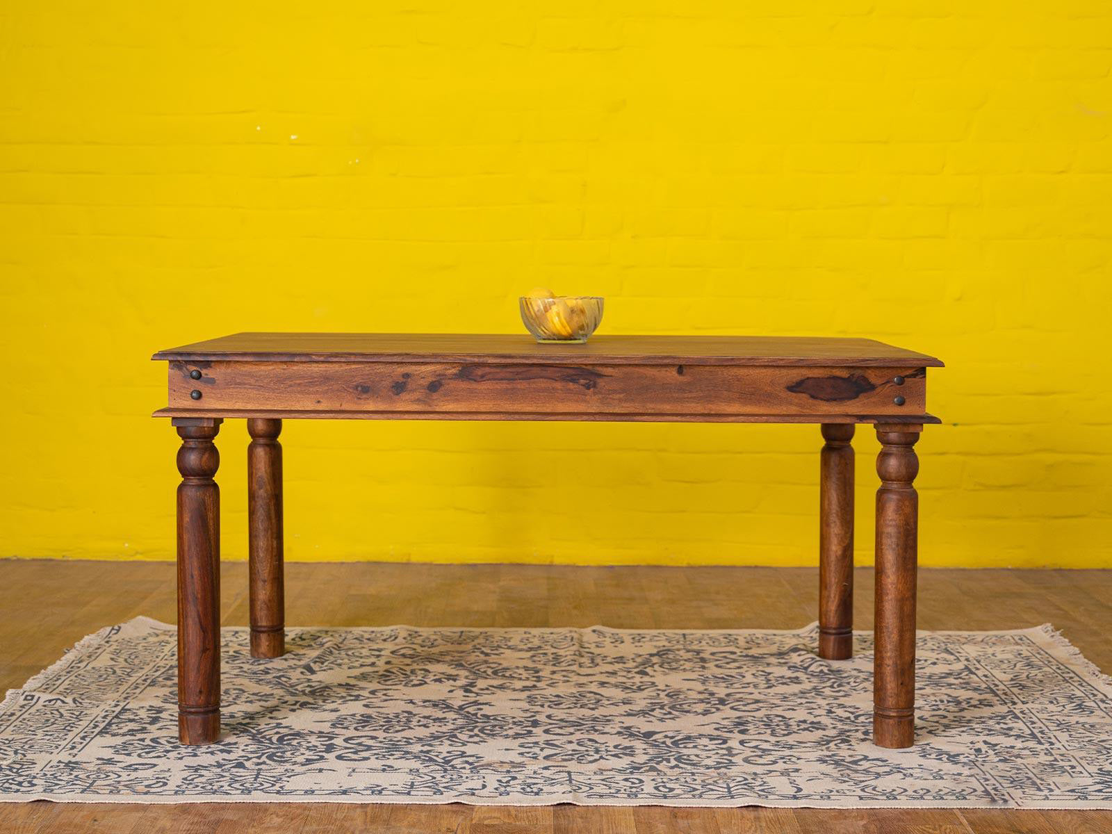 Duraster Vismit Solid Sheesham Wood Dining Table #1