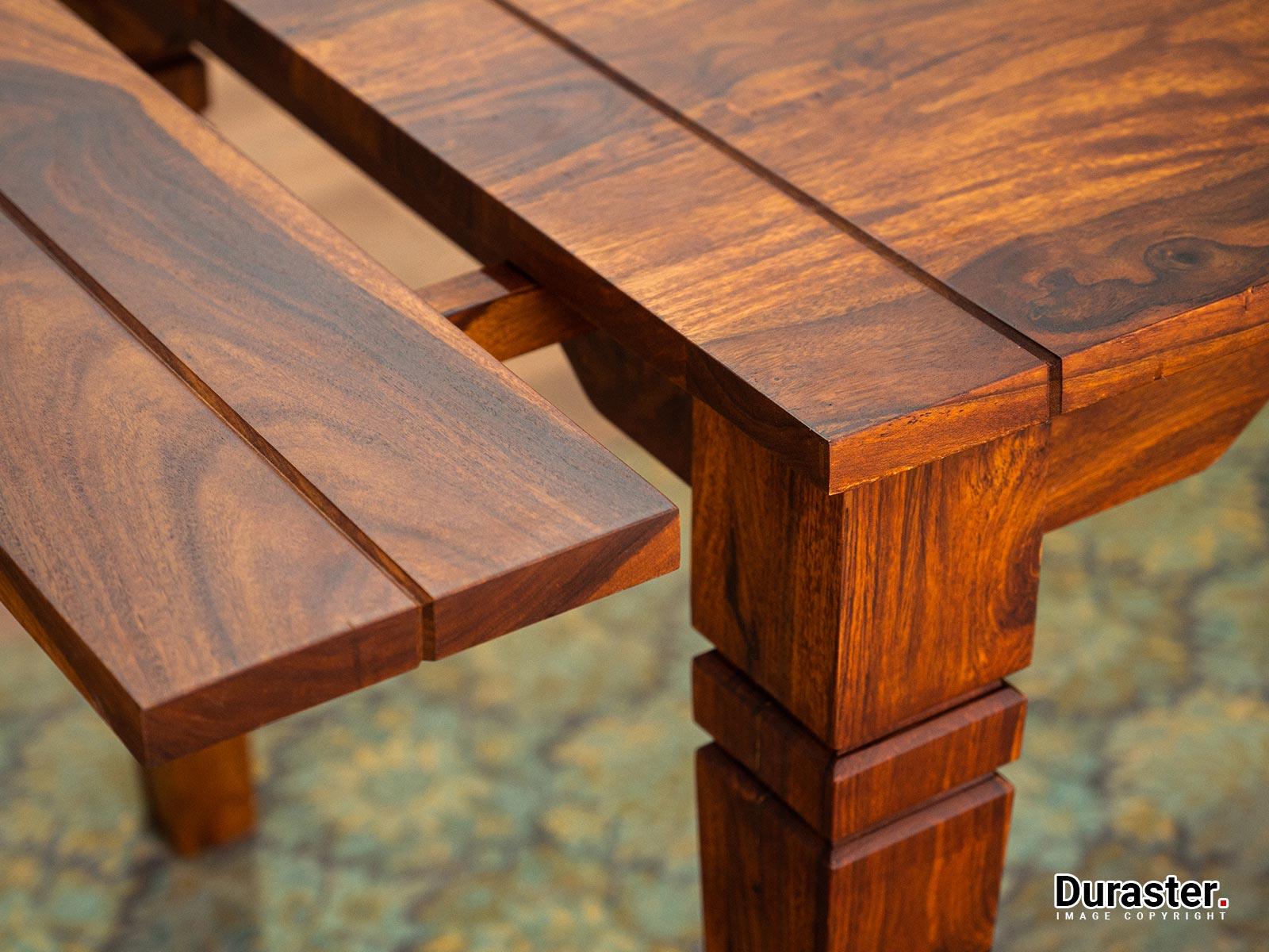 Vismit Solid Sheesham wood Dining Set #7 - Duraster