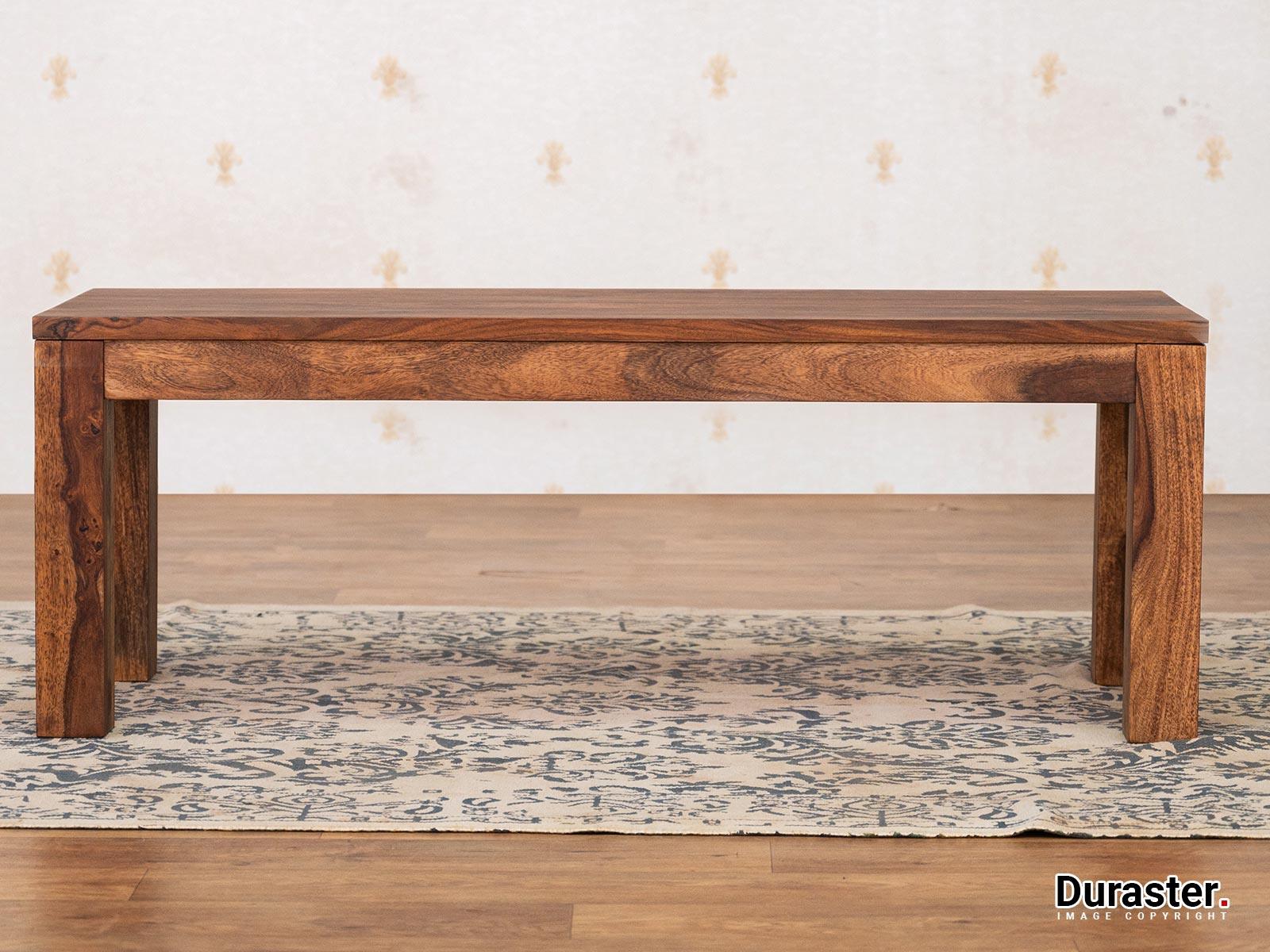 Vismit Modern Sheesham wood Bench #2 - Duraster