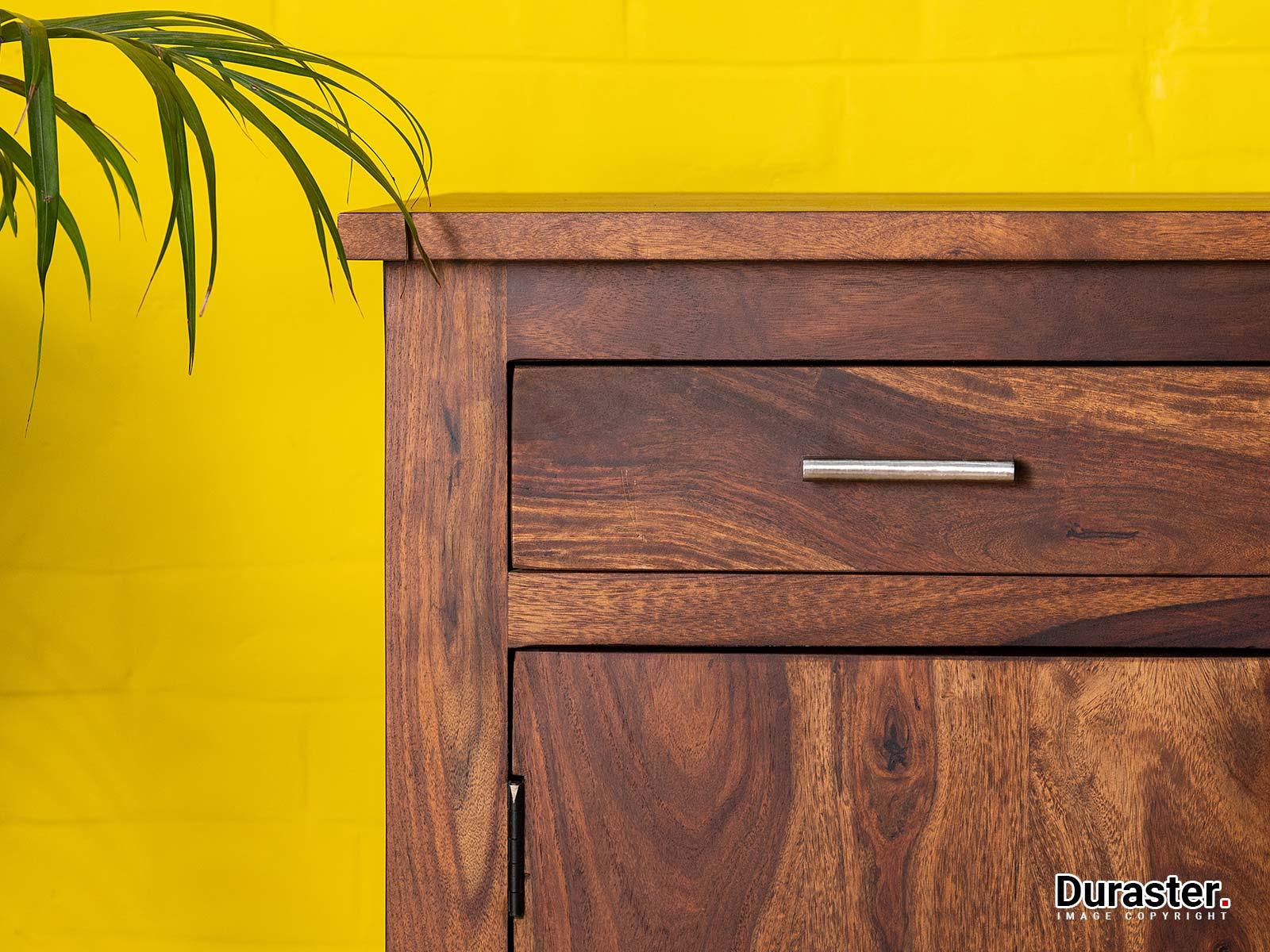 Vismit Contemporary Sheesham wood Sideboard Cabinet #1 - Duraster