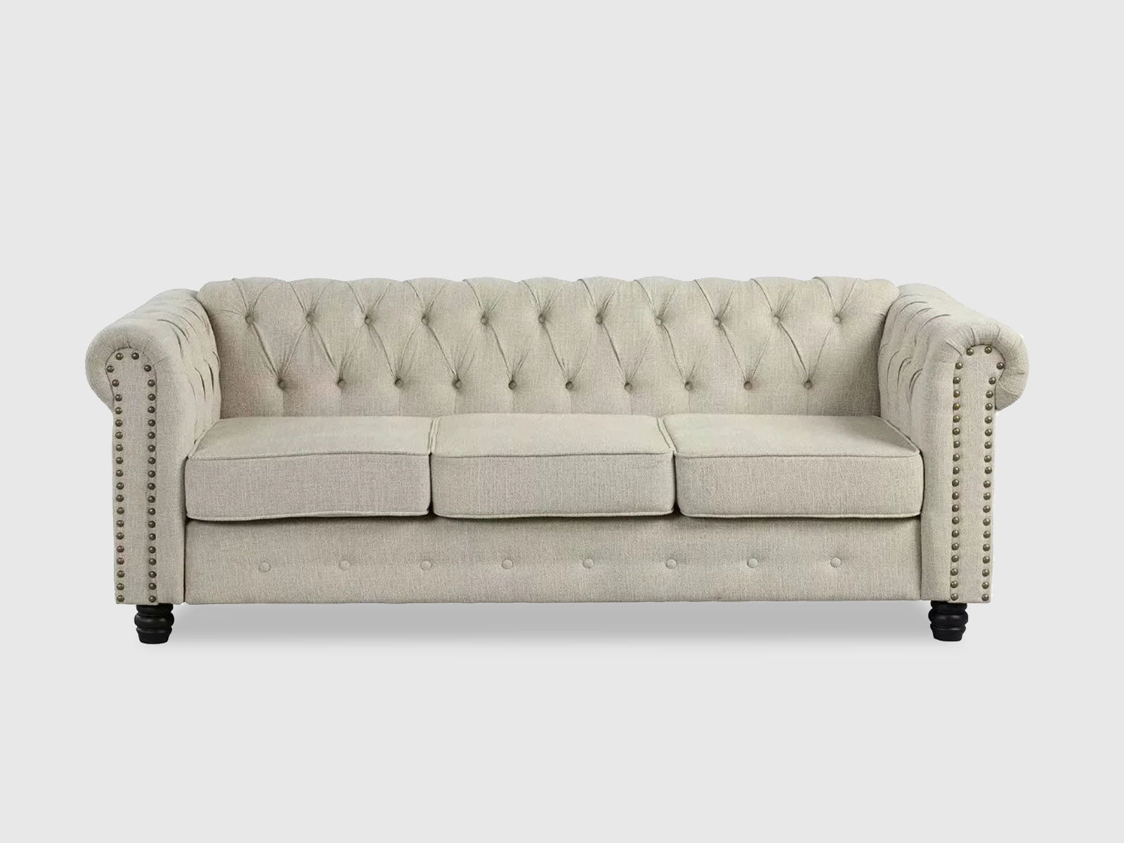 Duraster Chesterfield Vintage Three Seater Sofa #54 - Image 2