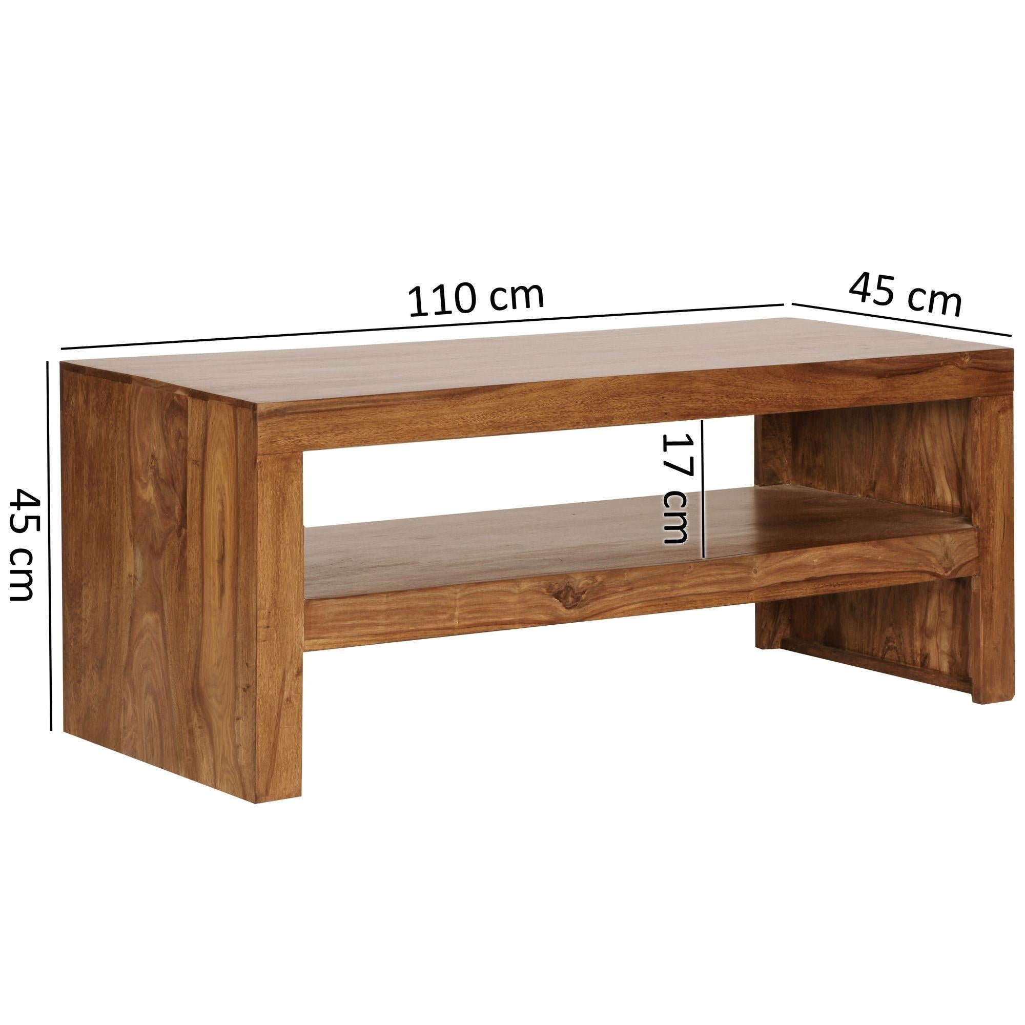 Coffee table with storage tray - Duraster