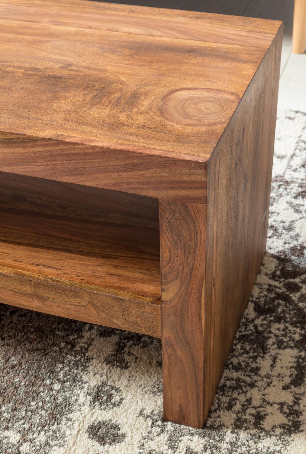 Coffee table with storage tray - Duraster