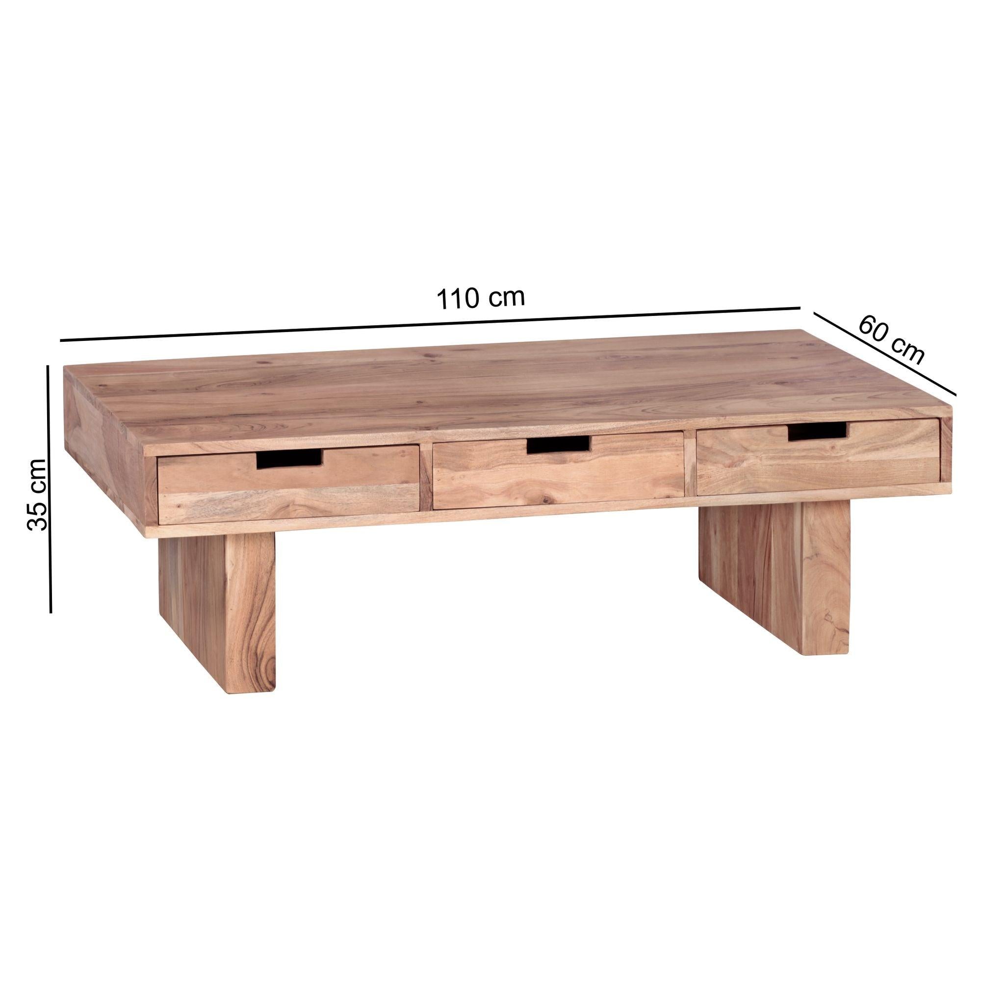 Coffee table acacia 110 cm - Duraster