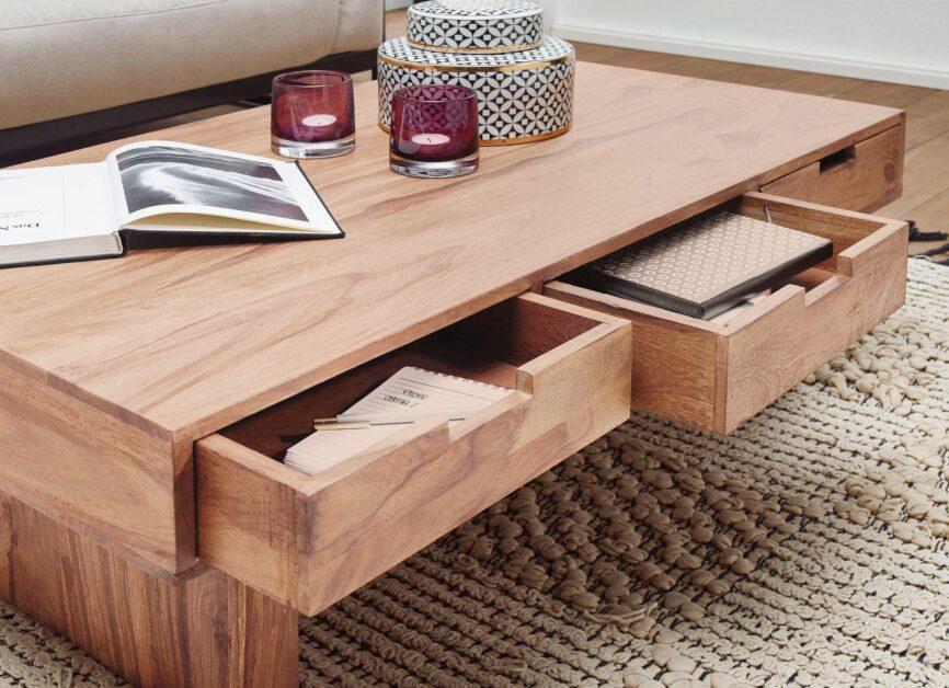 Coffee table acacia 110 cm - Duraster