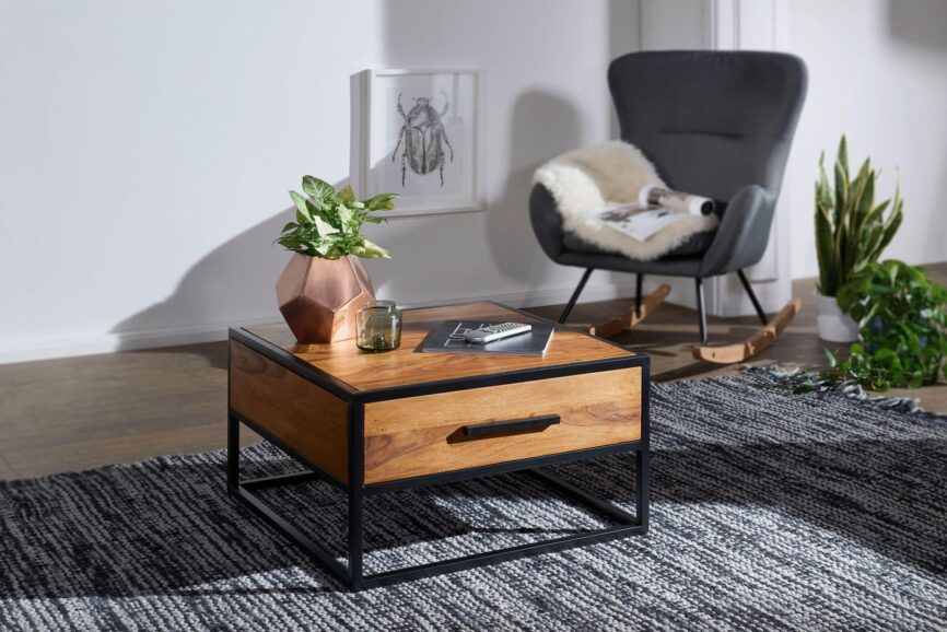 coffee table square with drawer - Duraster