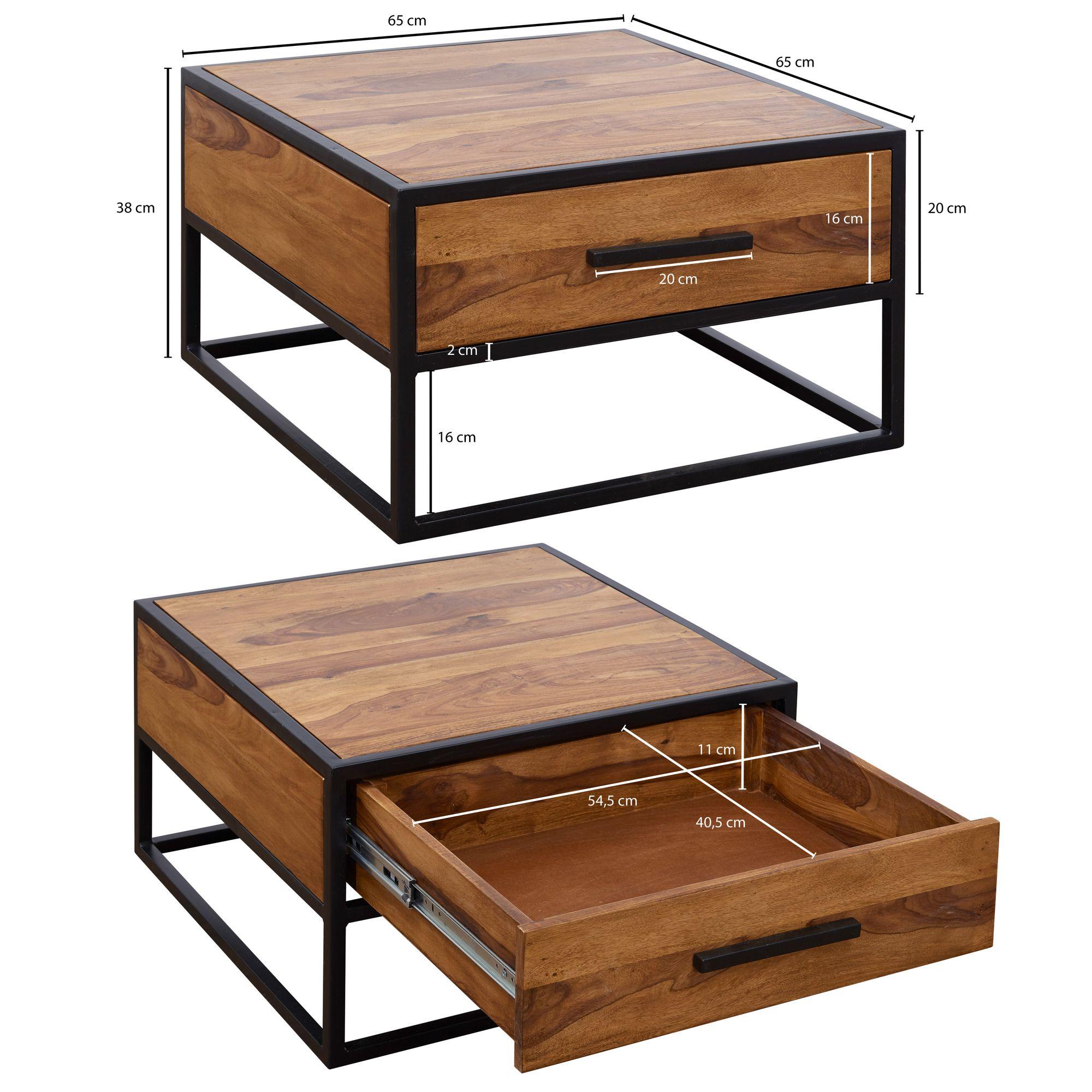 coffee table square with drawer - Duraster