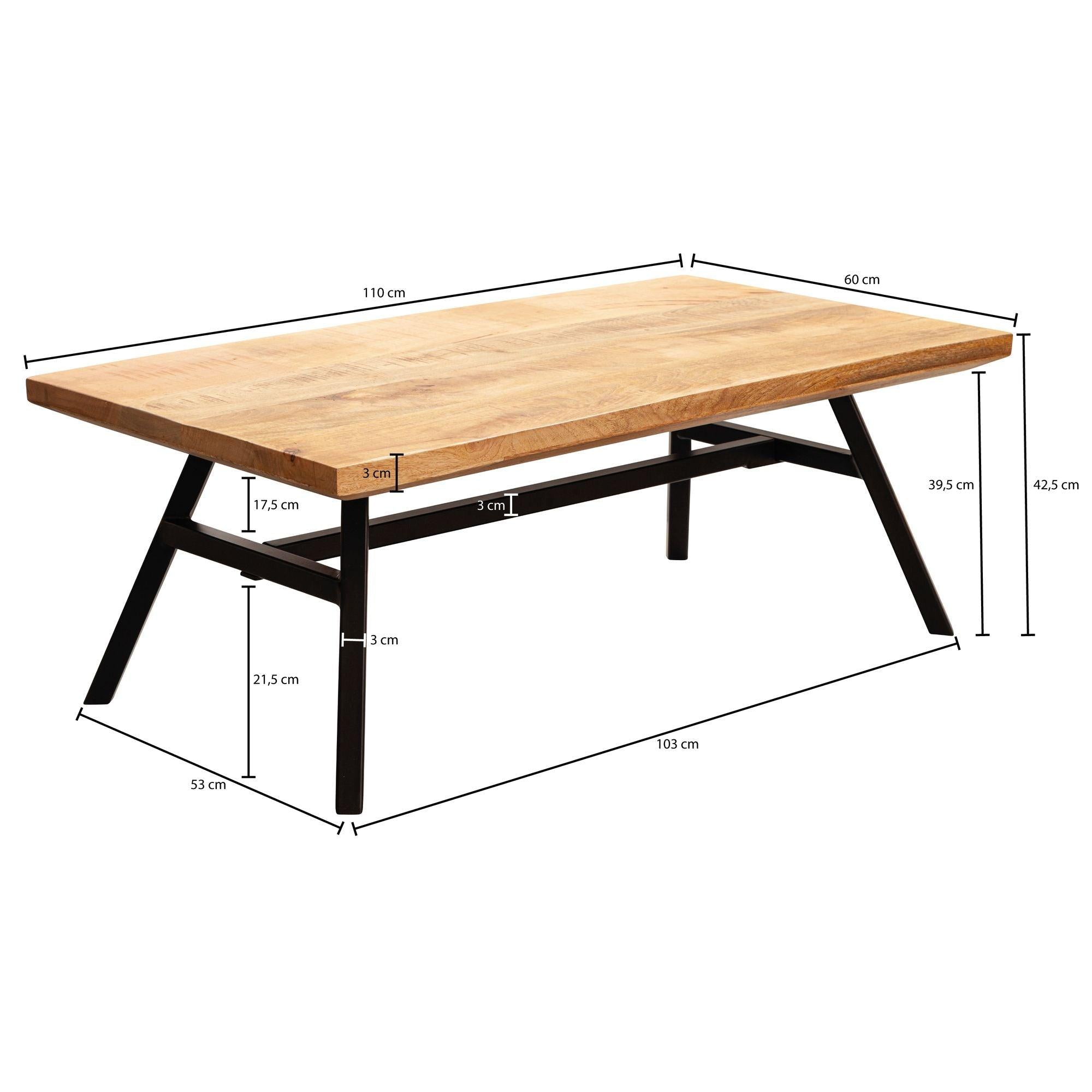 Coffee Table Mango 110 cm - Duraster