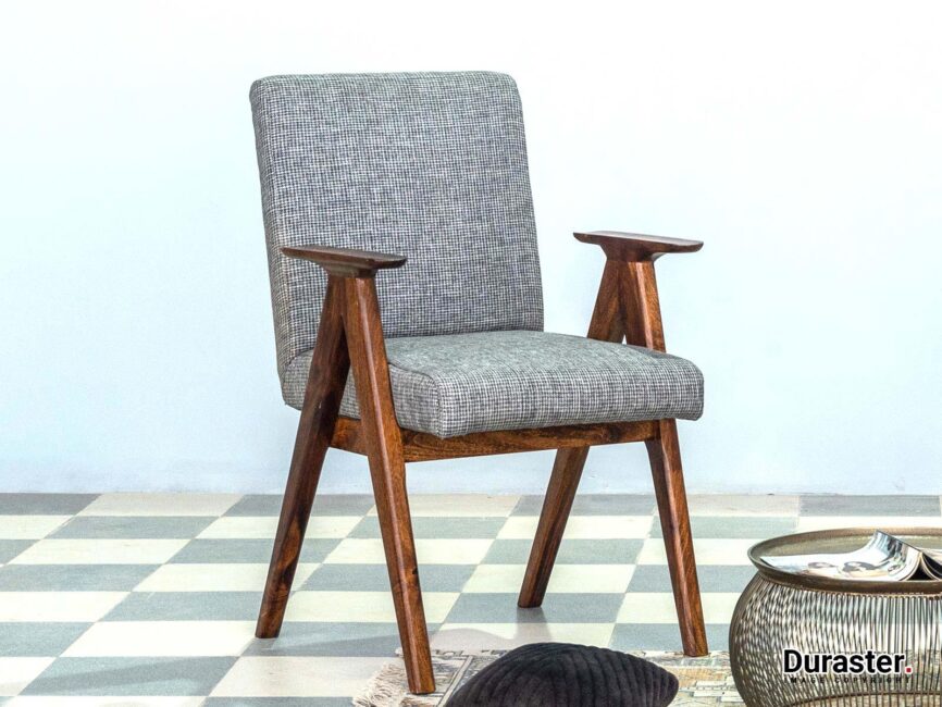 Ummed Modern Sheesham wood Arm Chair#2 - Duraster
