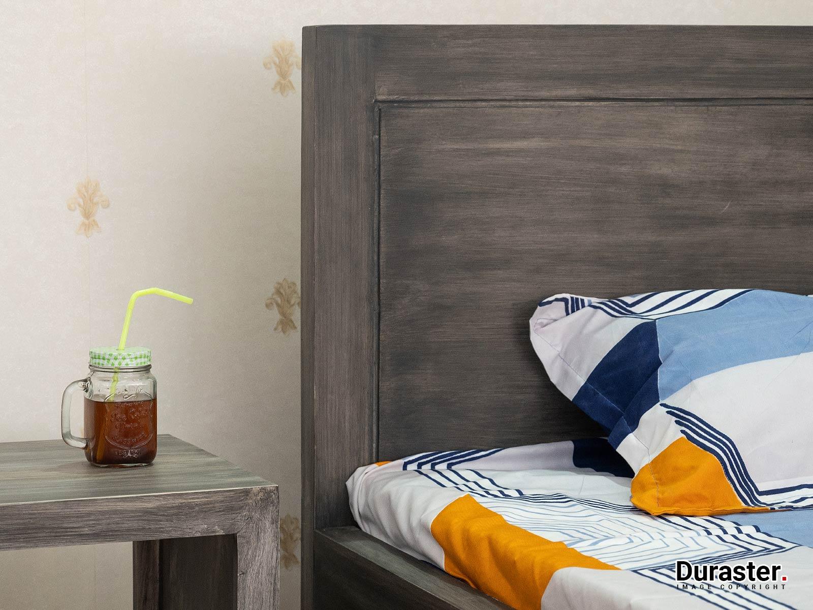 Goa Modern Acacia wood Bed #1 - Duraster