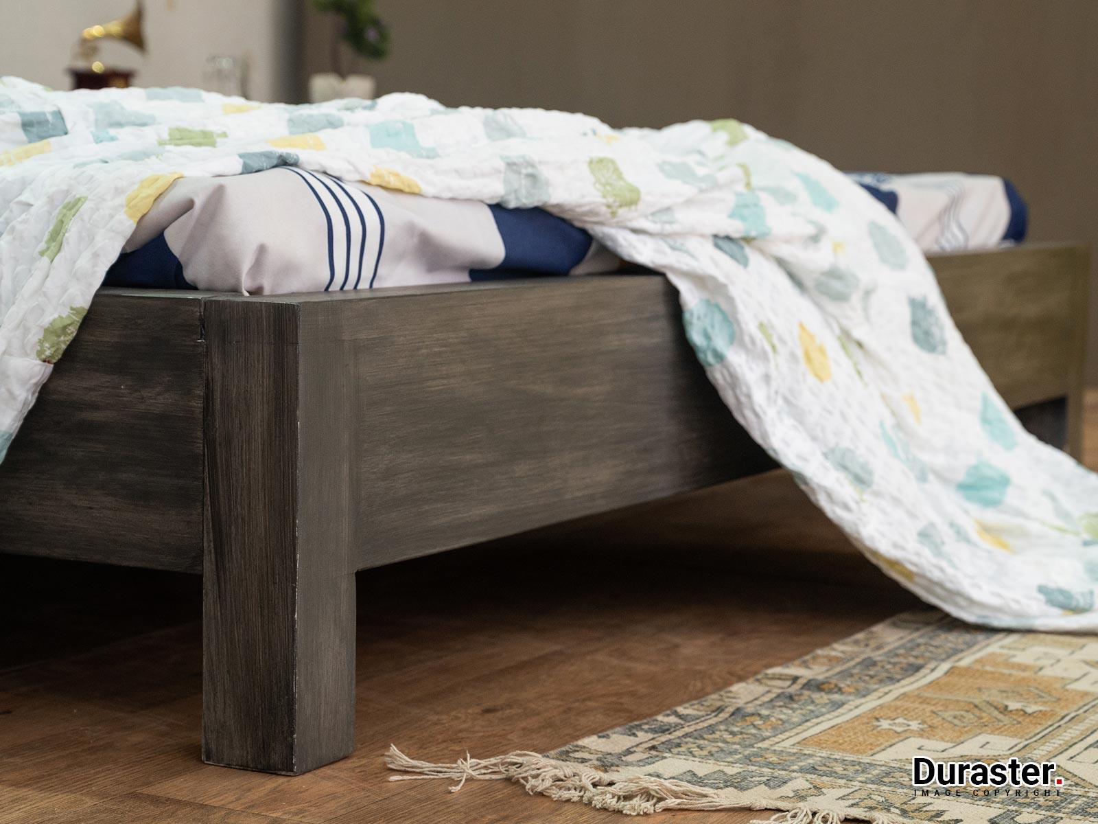 Goa Modern Acacia wood Bed #1 - Duraster