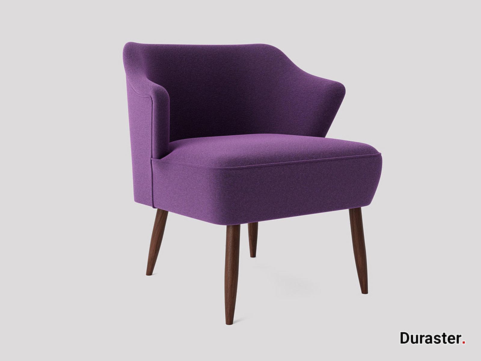 Elemantray Solid Wood Fabric Upholstered Chair #4 - Duraster