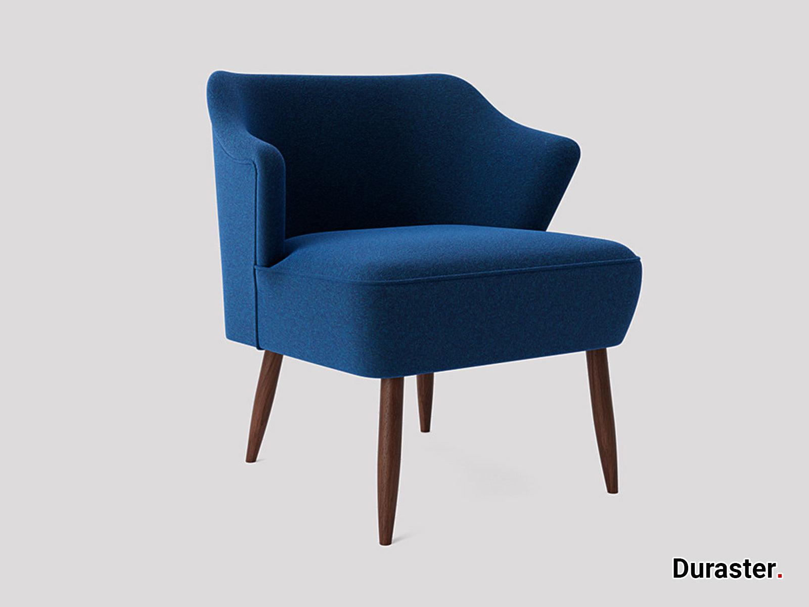 Elemantray Solid Wood Fabric Upholstered Chair #4 - Duraster