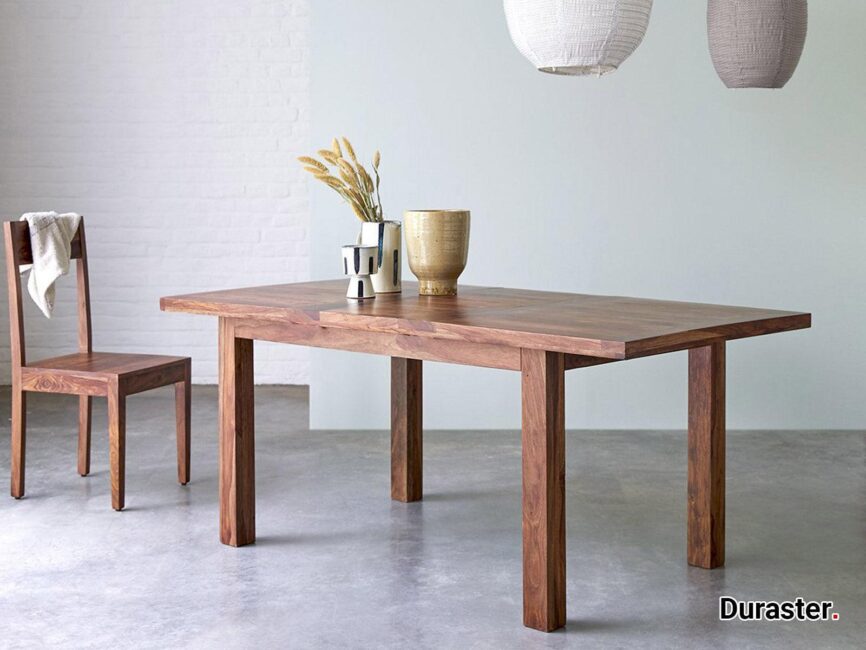 Vasco Modern Sheesham wood Dining Table  #3 - Duraster